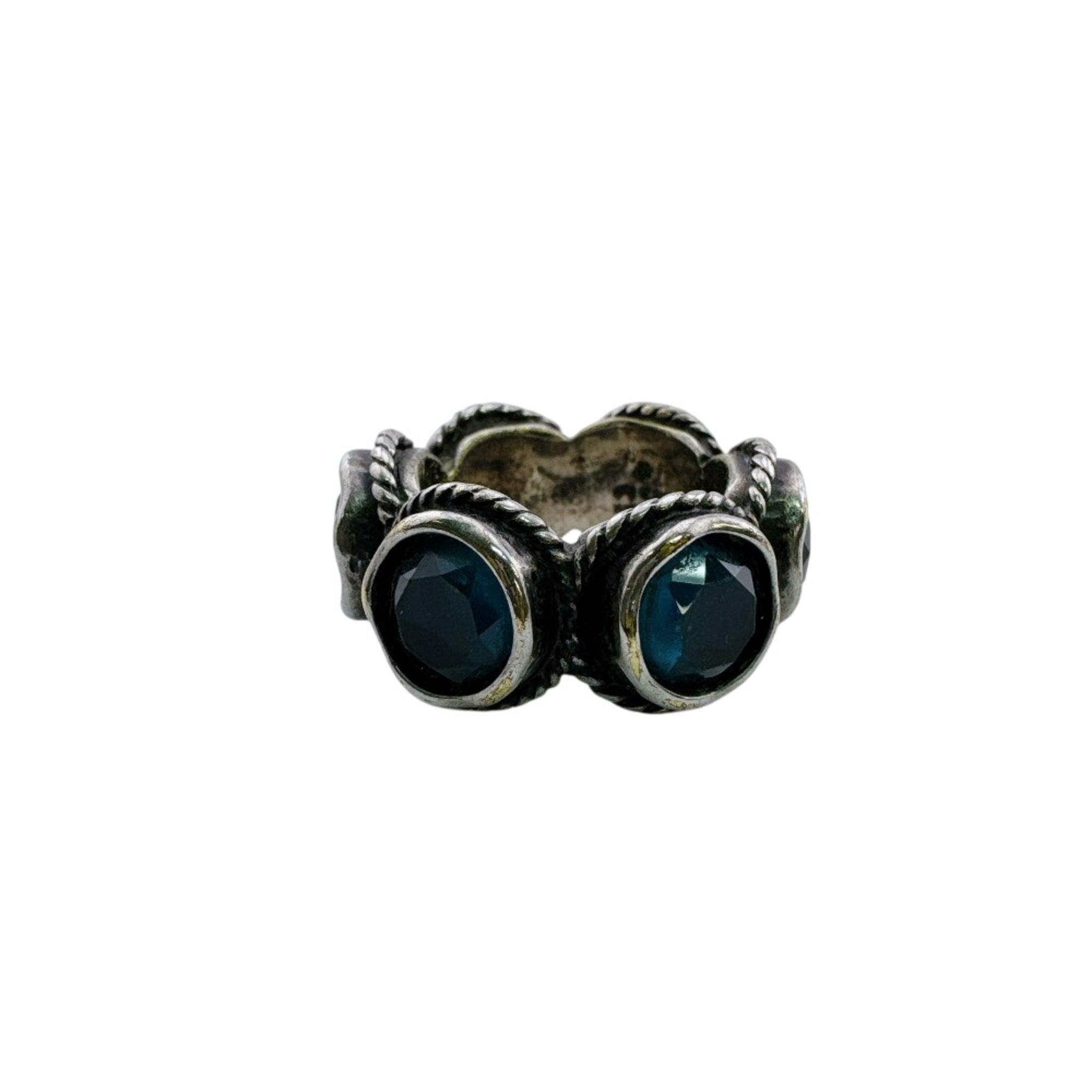 Gucci Silver Silver Band Ring (Pre-Owned)