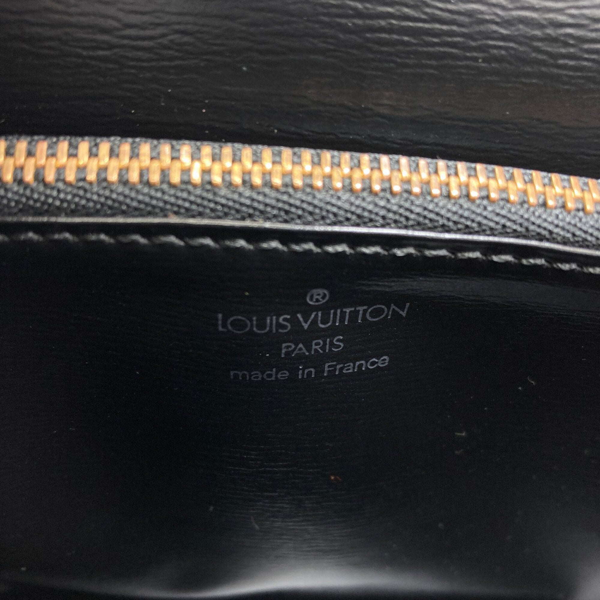Louis Vuitton Noir Epi Leather Tote Bag (Pre-Owned)