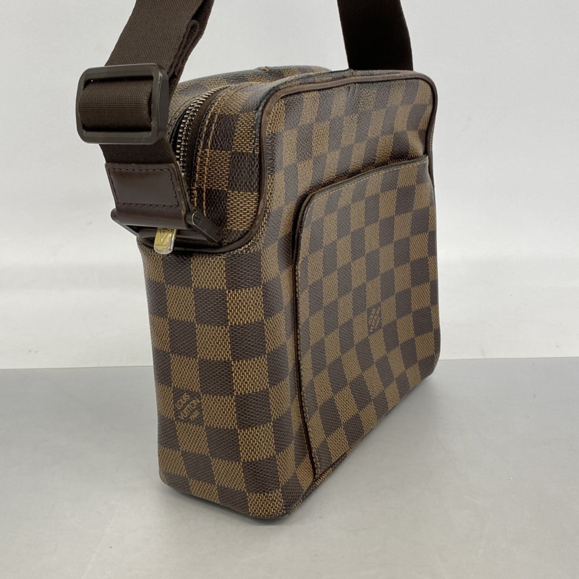 Louis Vuitton Brown Ebene Shoulder Bag (Pre-Owned)
