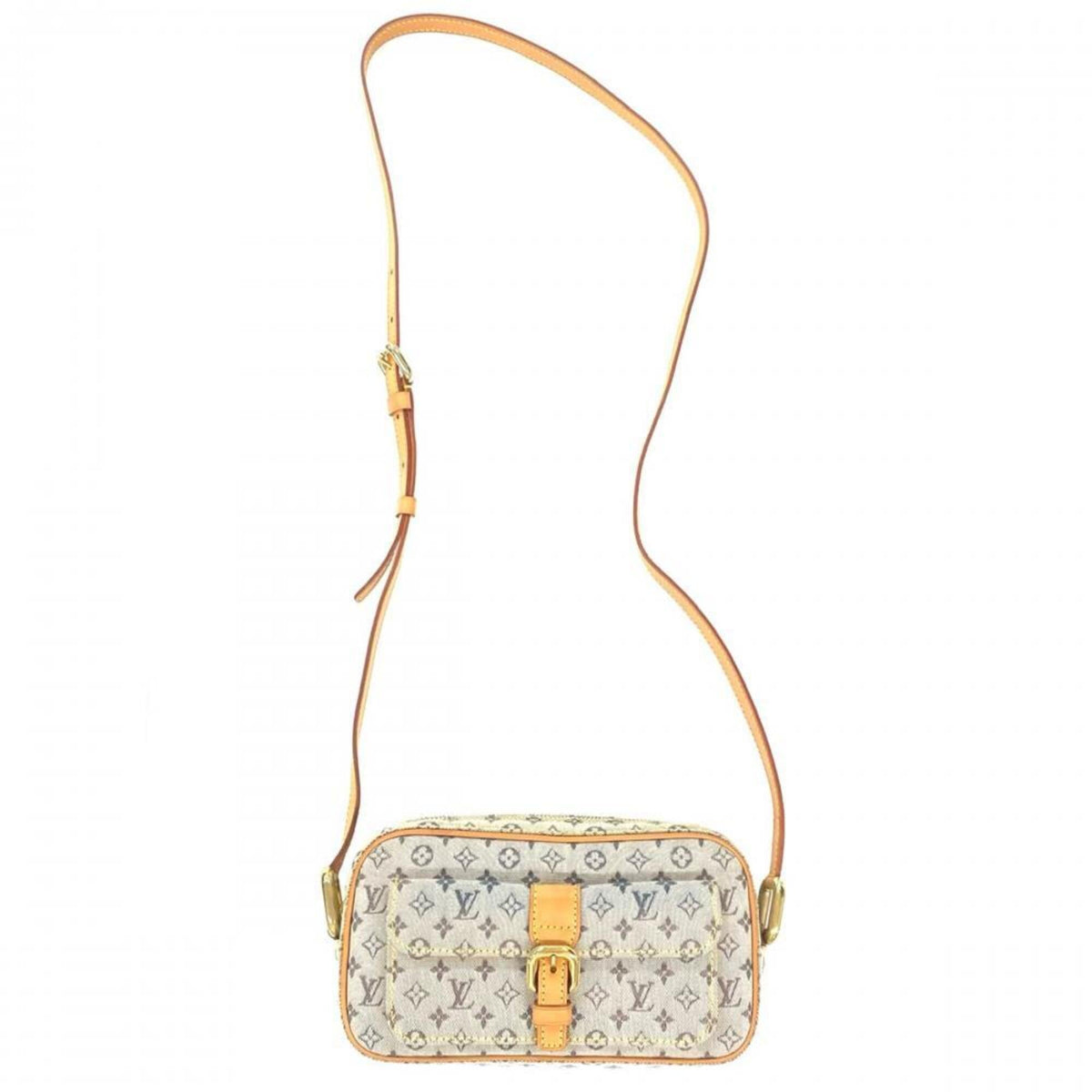 Louis Vuitton Blue Canvas Monogram Shoulder Bag (Pre-Owned)