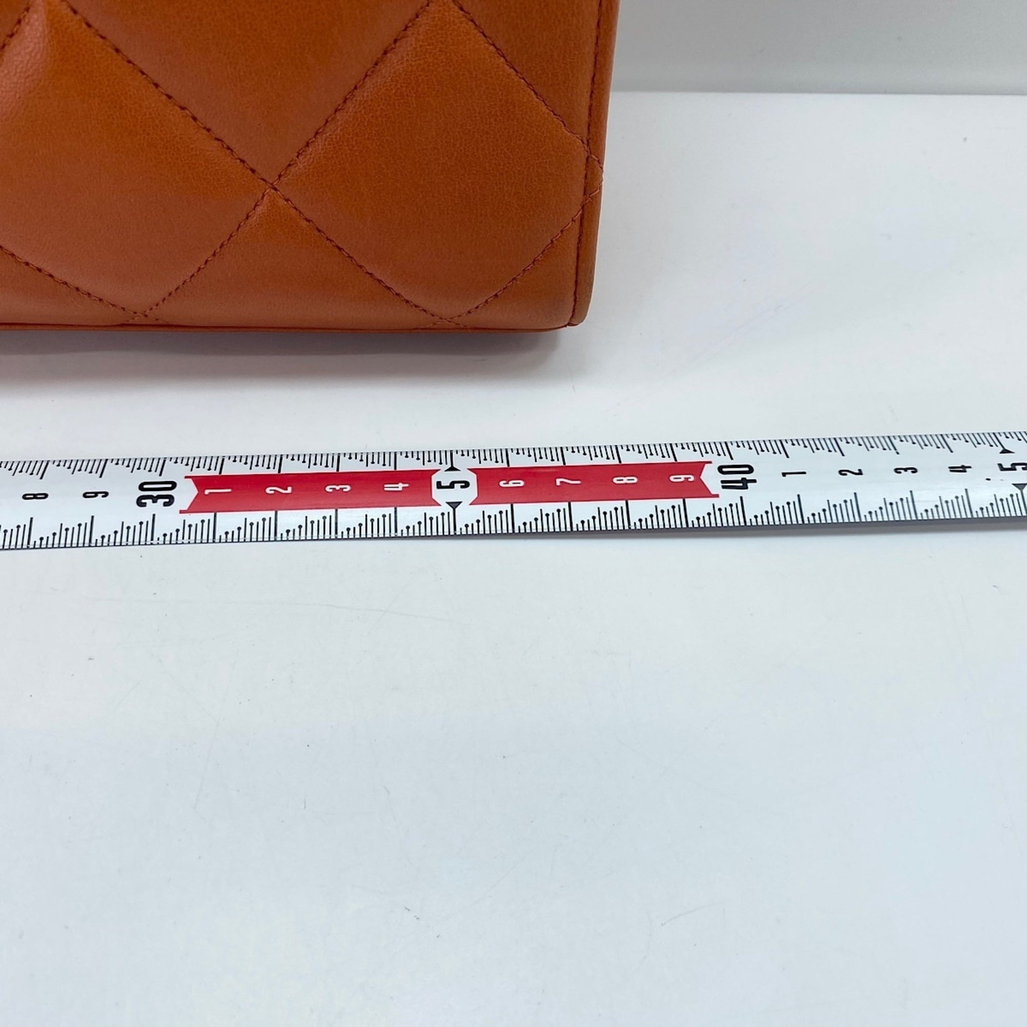 Chanel Orange Handbag (Pre-Owned)