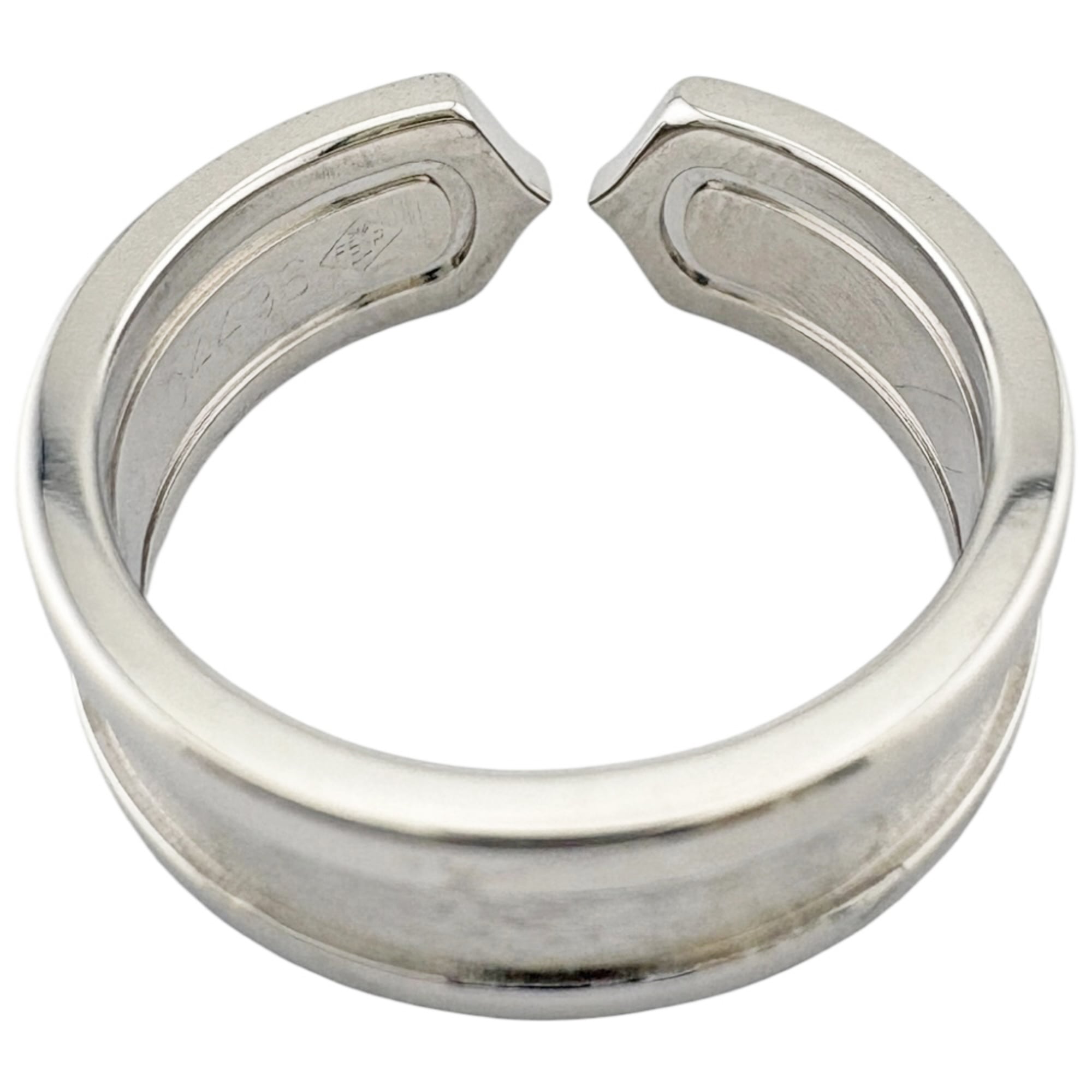 Cartier Silver White Gold (18K) Band Ring (Pre-Owned)
