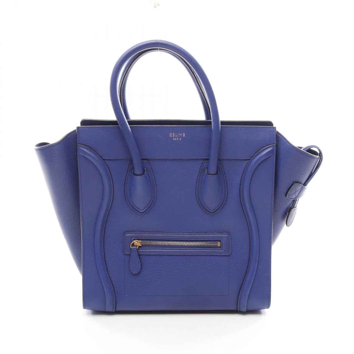 Celine Blue Leather Handbag (Pre-Owned)
