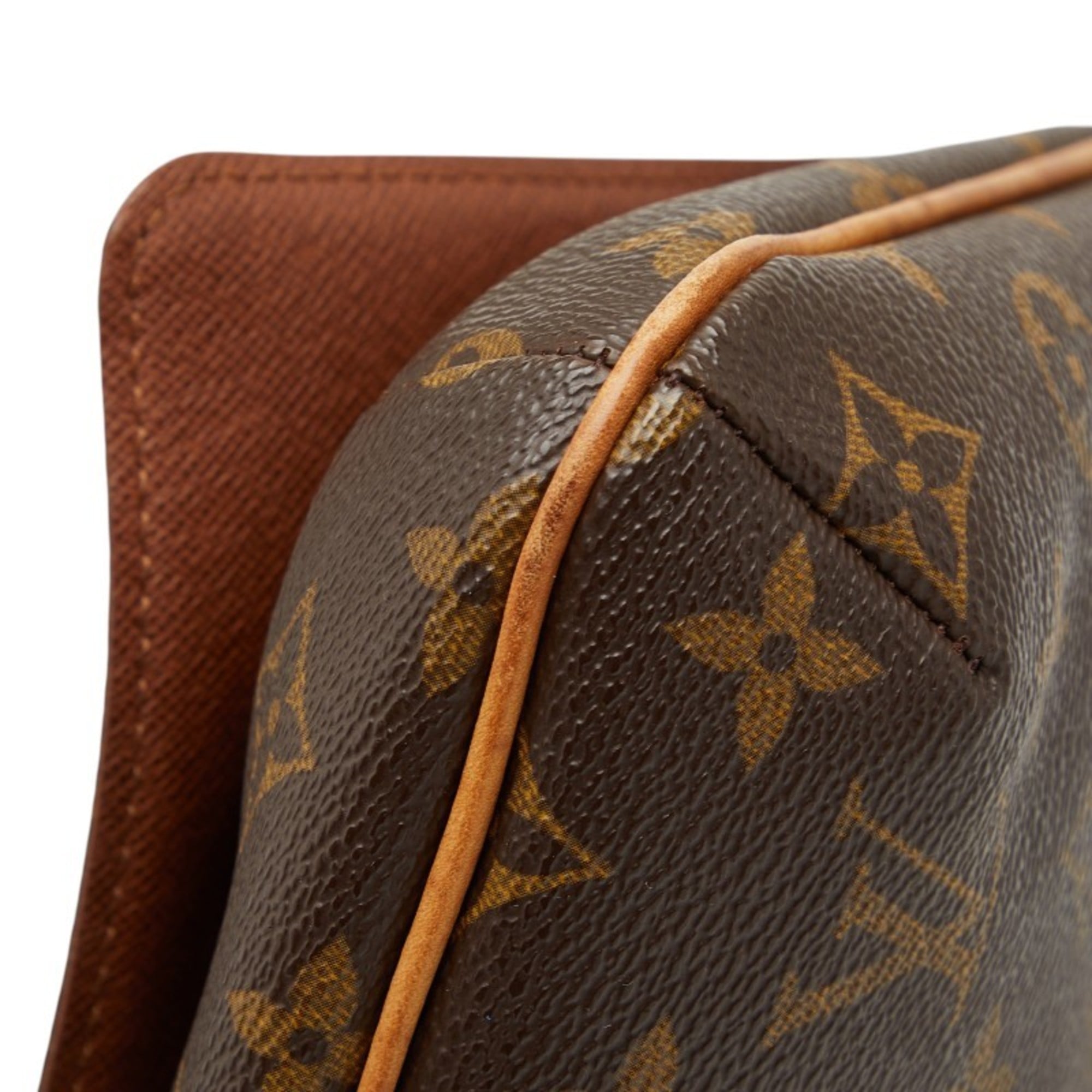 Louis Vuitton Monogram Brown Pvc Leather Shoulder Bag (Pre-Owned)