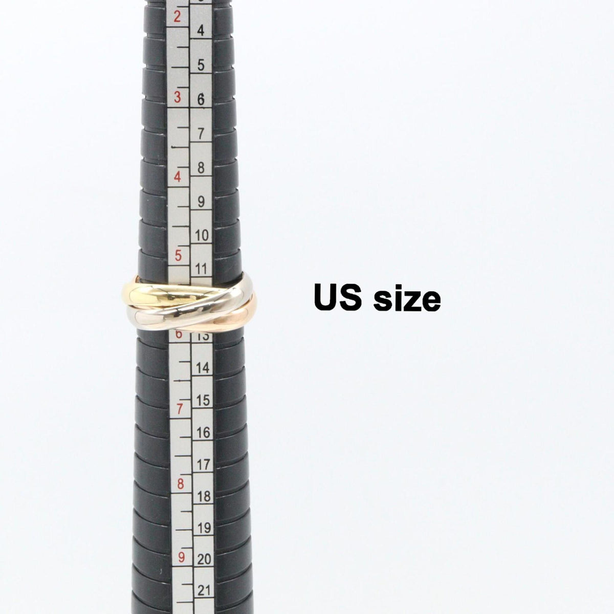 Cartier Gold Silver Yellow Gold (18K) Pink Gold (18K) White Gold (18K) Band Ring (Pre-Owned)
