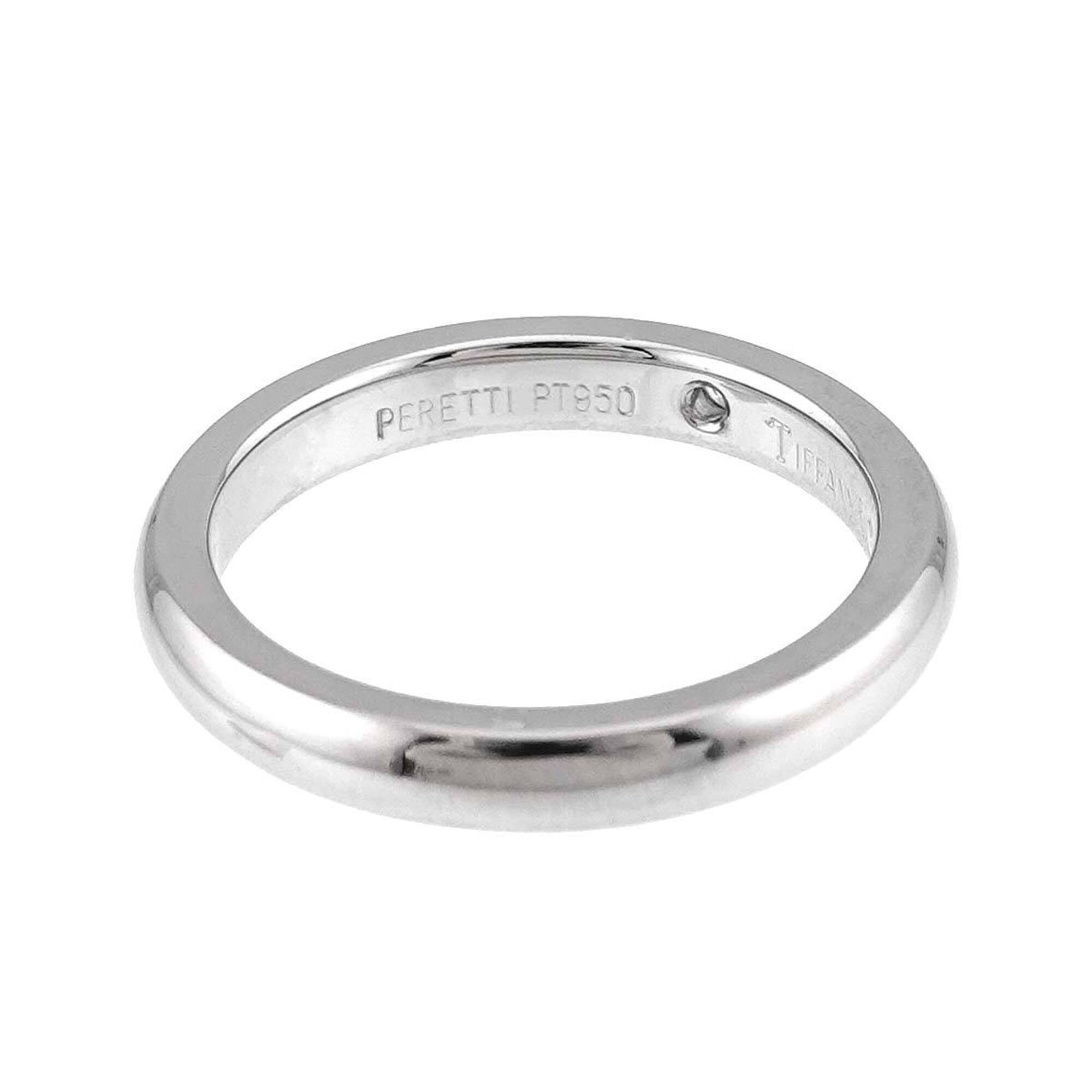Tiffany Platinum 950 Band Ring (Pre-Owned)