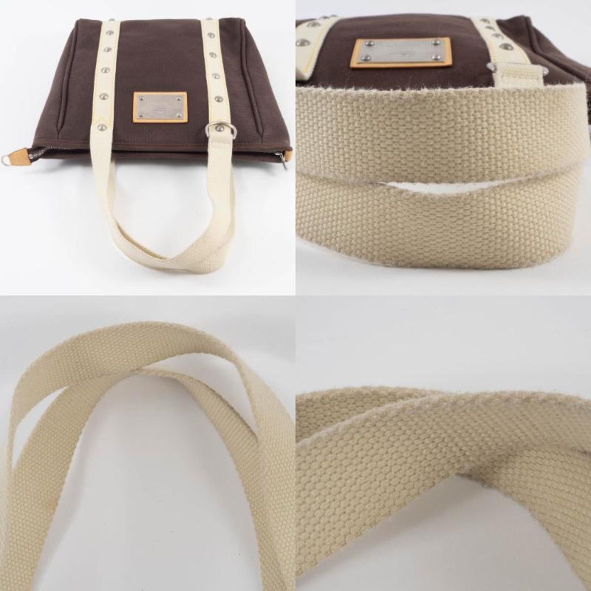 Louis Vuitton Antigua Moka Canvas Tote Bag (Pre-Owned)