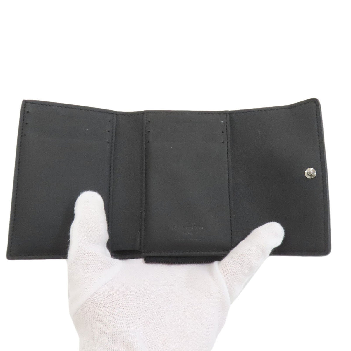 Louis Vuitton Monogram Leather Wallet (Tri-Fold) (Pre-Owned)