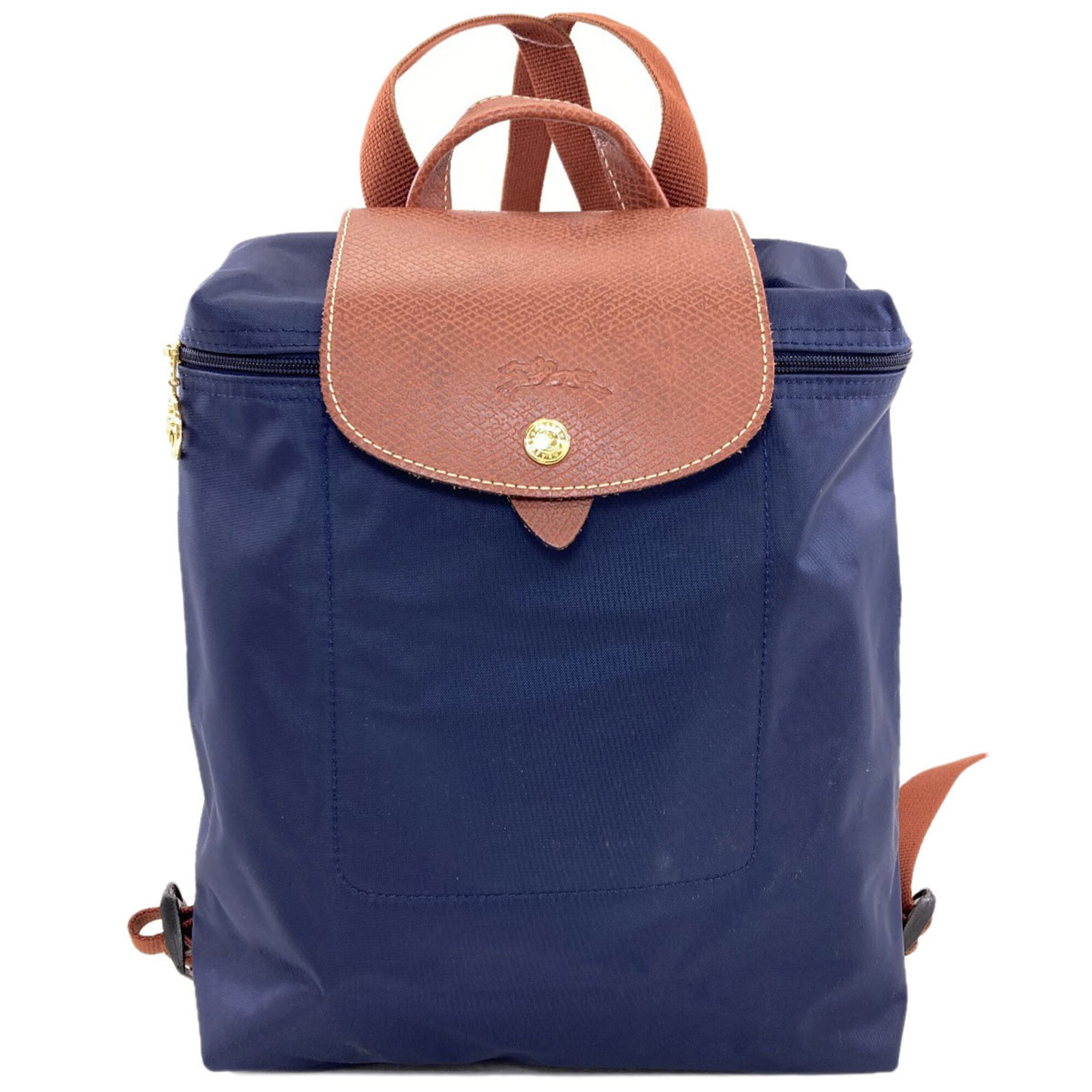 Longchamp Navy Nylon Backpack (Pre-Owned)