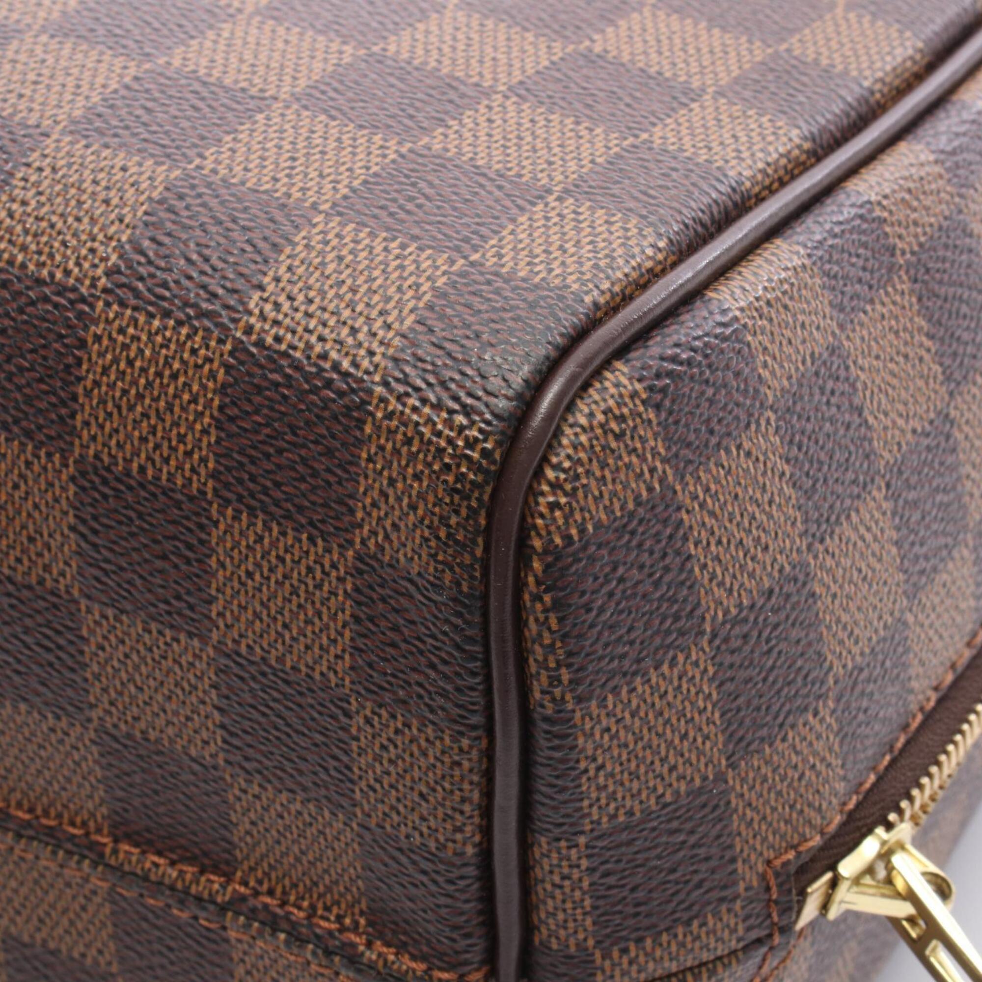 Louis Vuitton Brown Coated Canvas Leather Handbag (Pre-Owned)