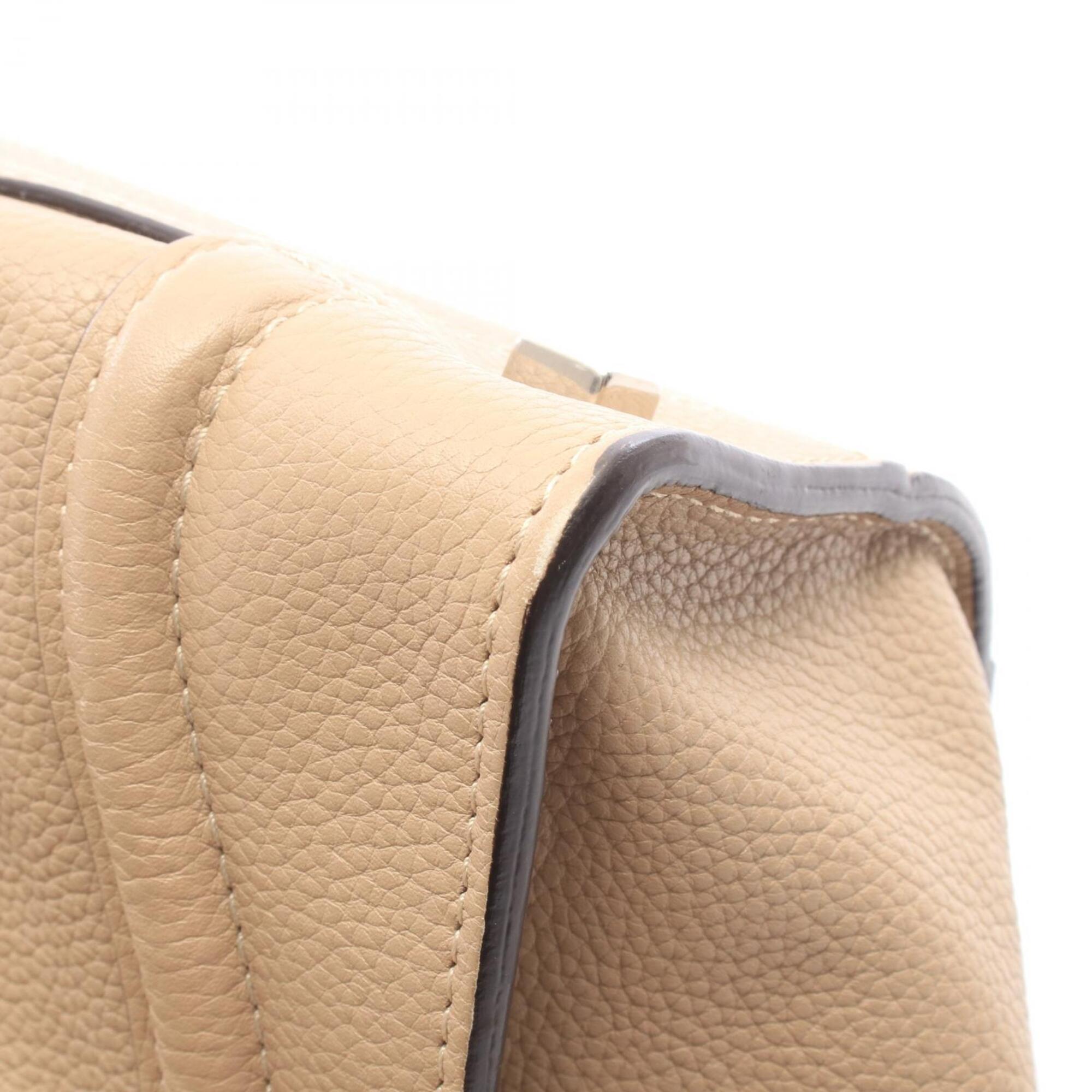 Celine Beige Leather Handbag (Pre-Owned)