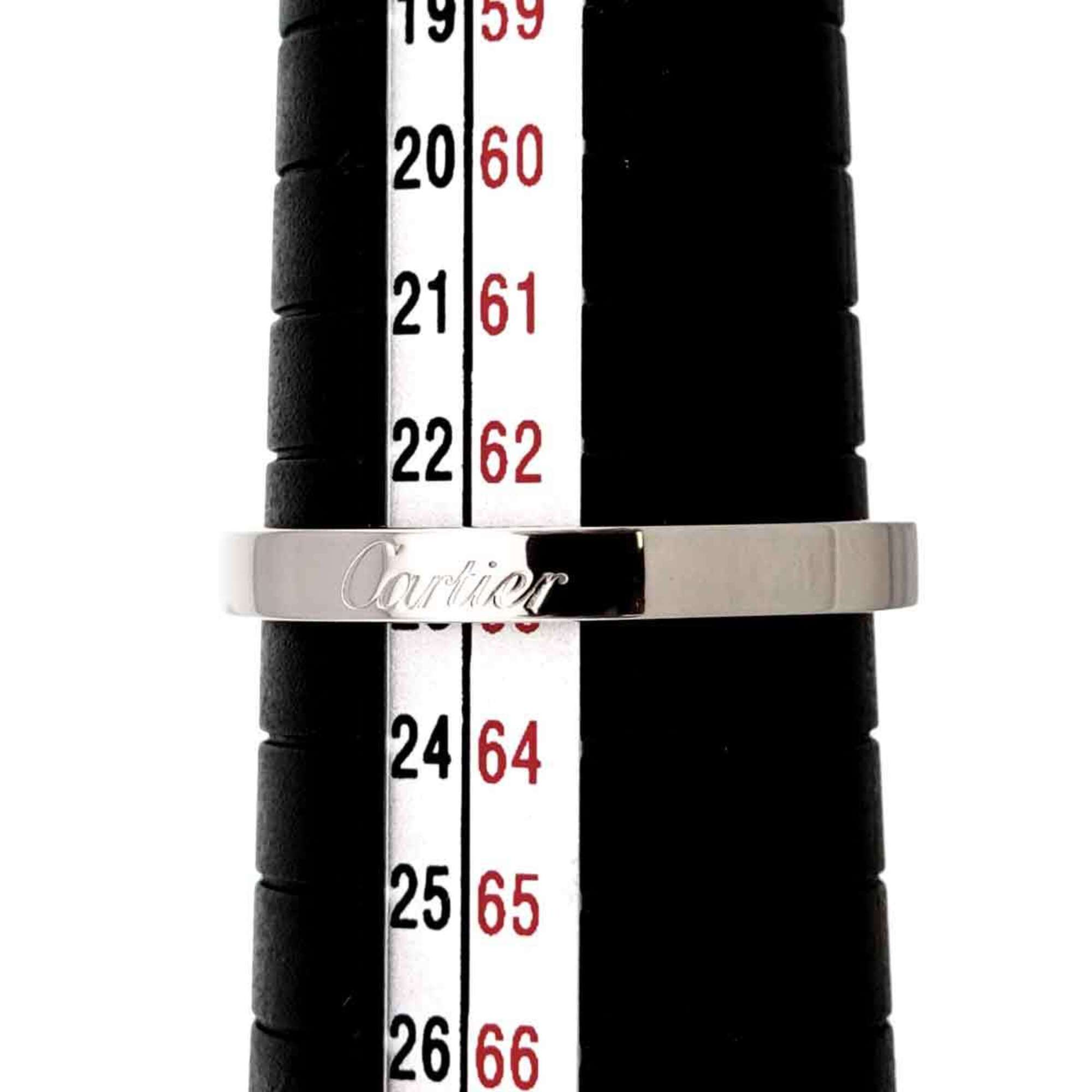 Cartier Platinum 950 Band Ring (Pre-Owned)