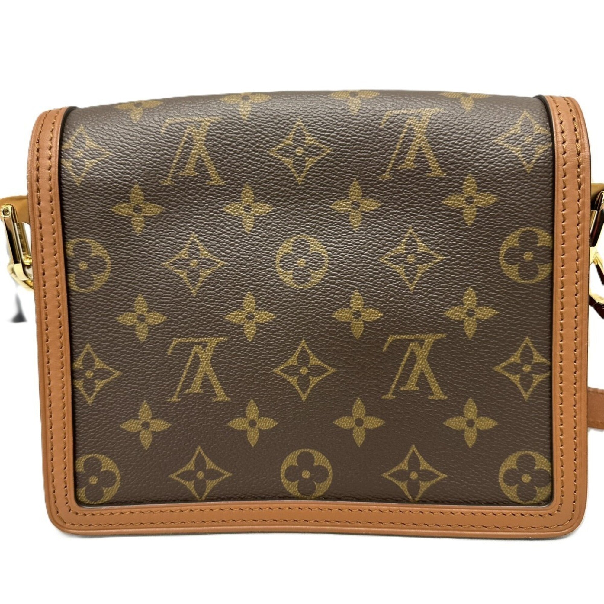 Louis Vuitton Brown Monogram Reverse Shoulder Bag (Pre-Owned)