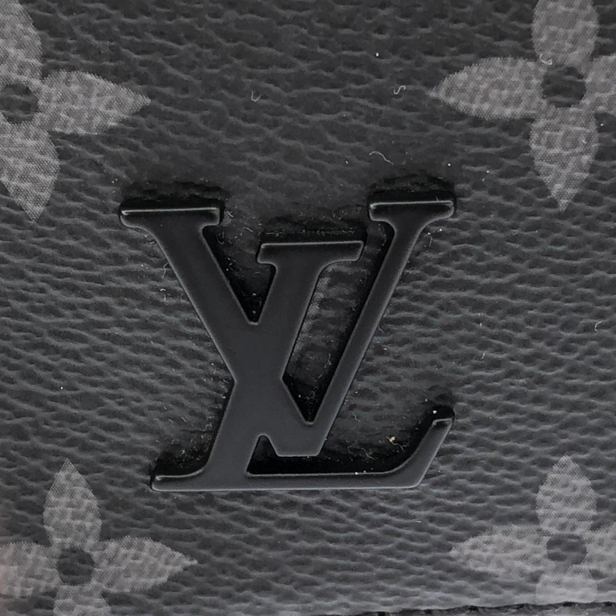Louis Vuitton Black Coated Canvas Shoulder Bag (Pre-Owned)