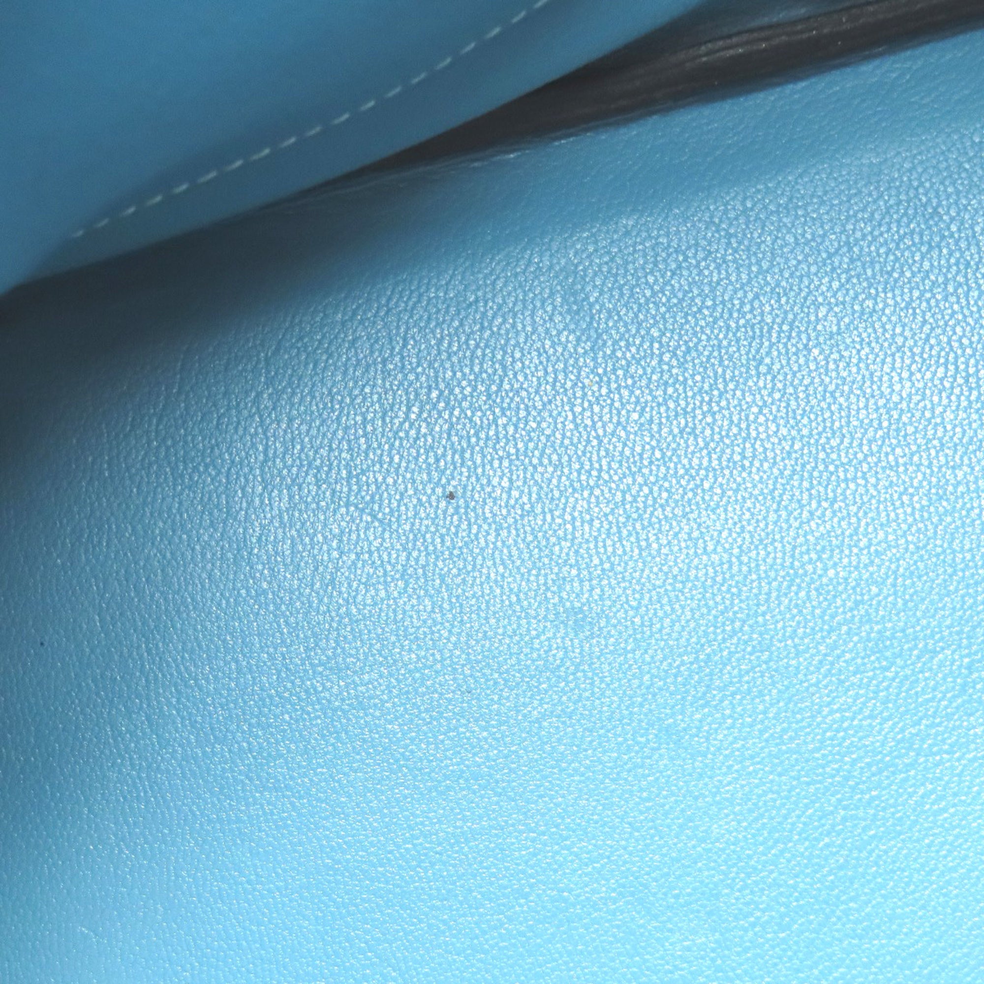 Hermes Blue Jean Epsom Leather Handbag (Pre-Owned)