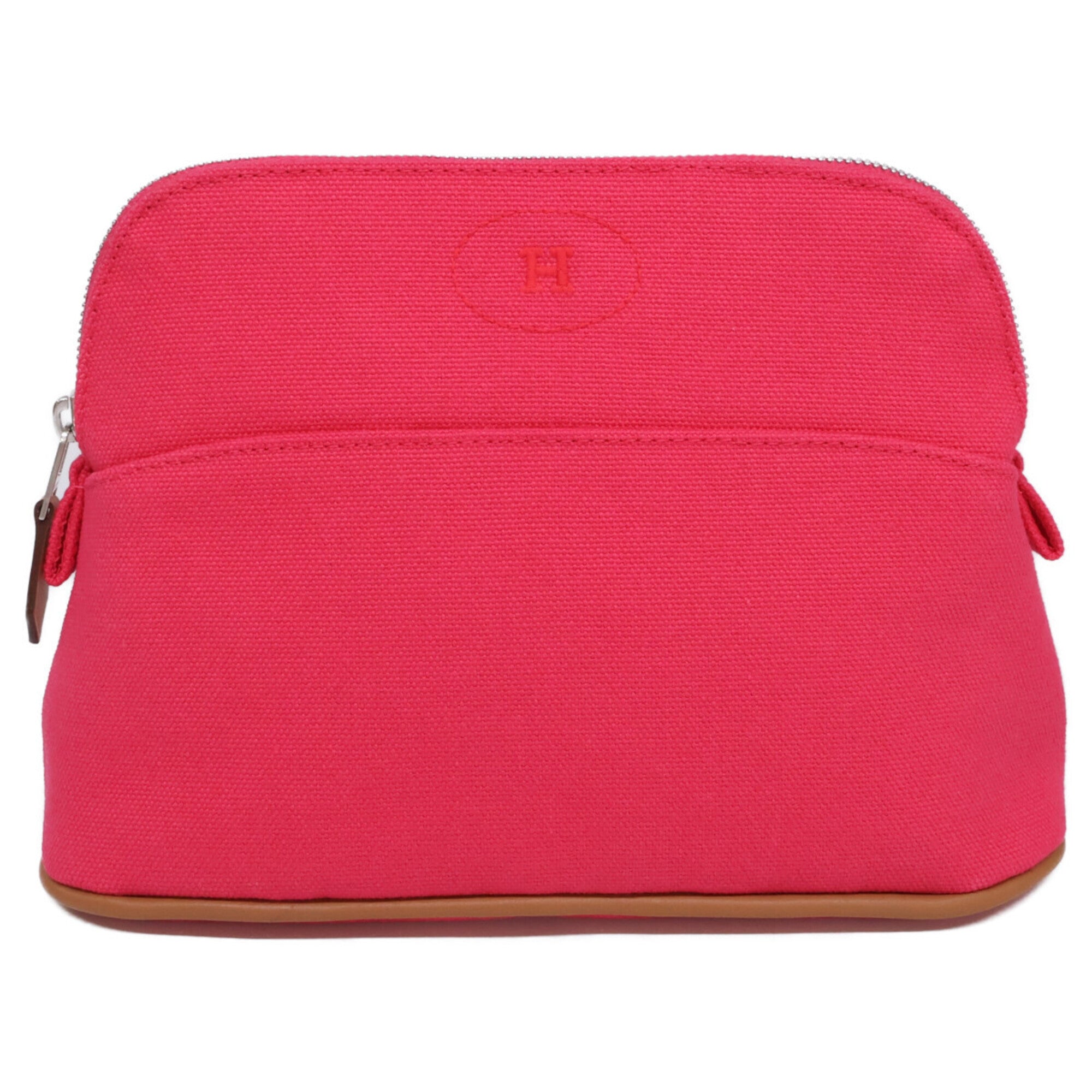 Hermes Canvas Pouch (Pre-Owned)