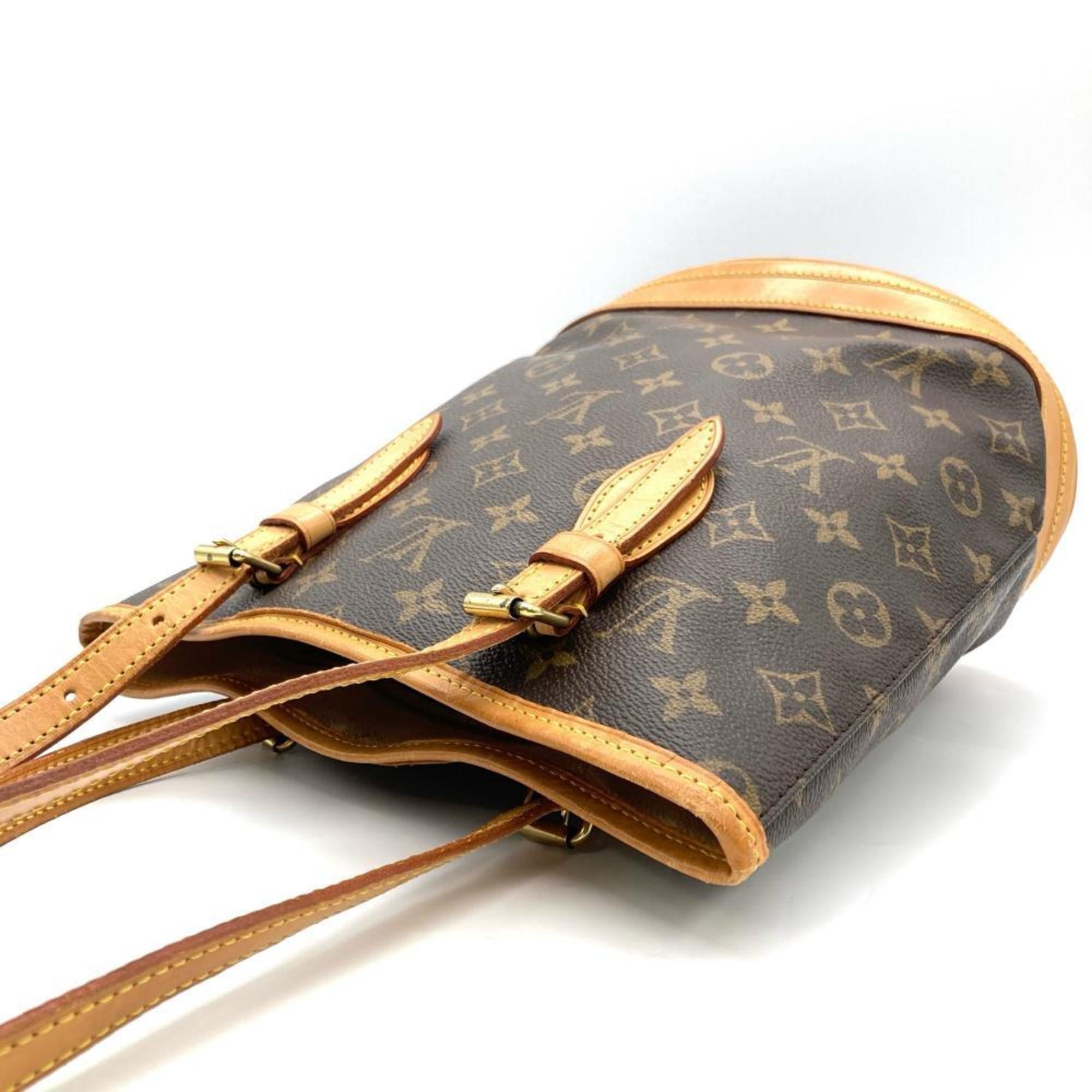 Louis Vuitton Brown Monogram Pouch Shoulder Bag (Pre-Owned)