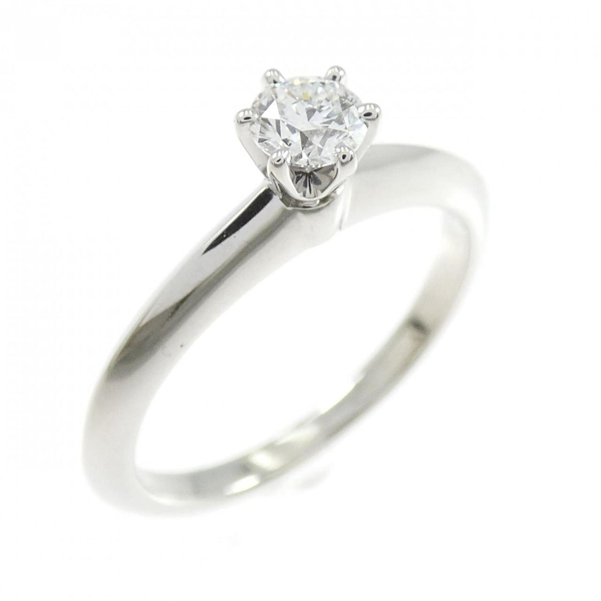 Tiffany Platinum 950 Band Ring (Pre-Owned)