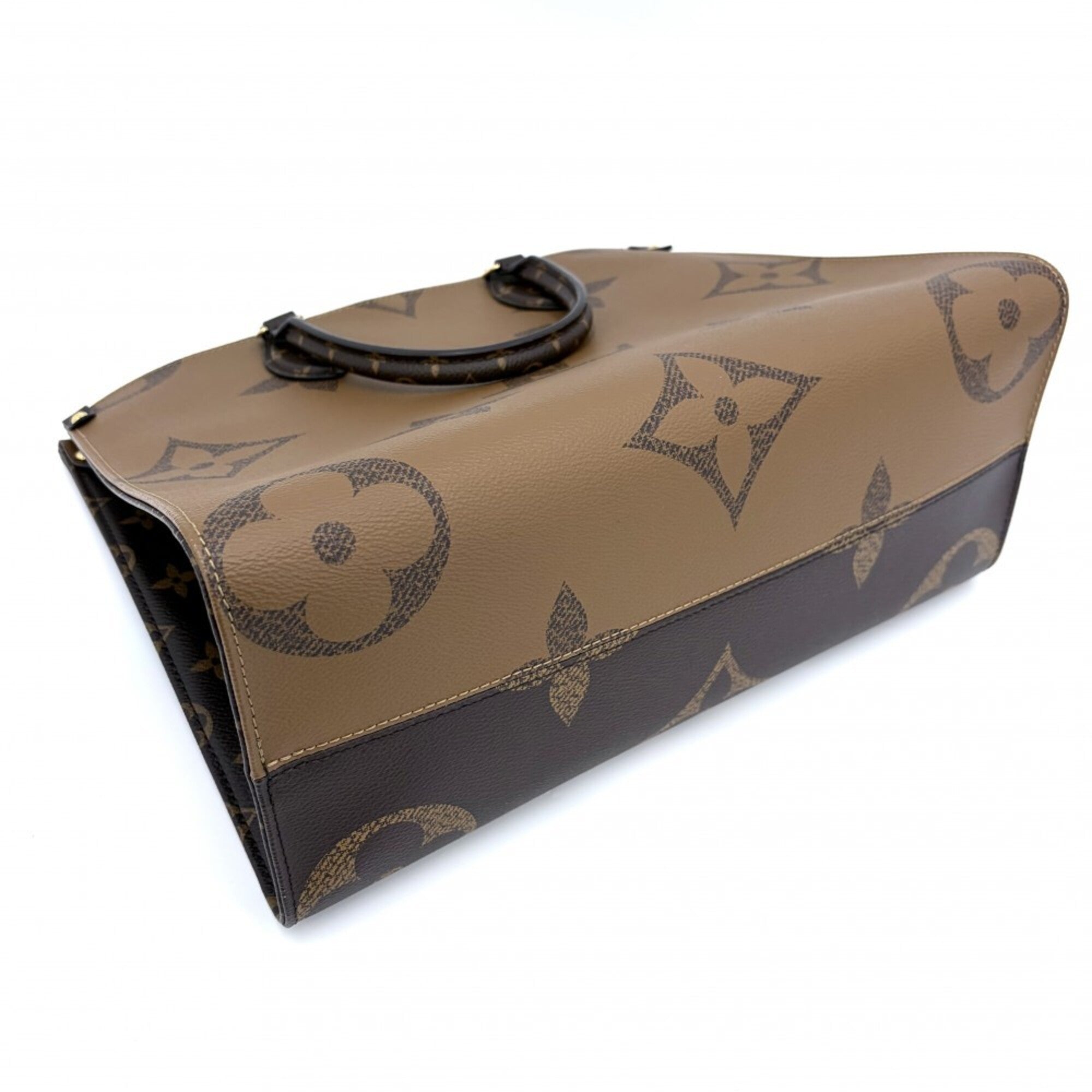 Louis Vuitton Monogram Reverse Brown Monogram Reverse Handbag Tote Bag (Pre-Owned)