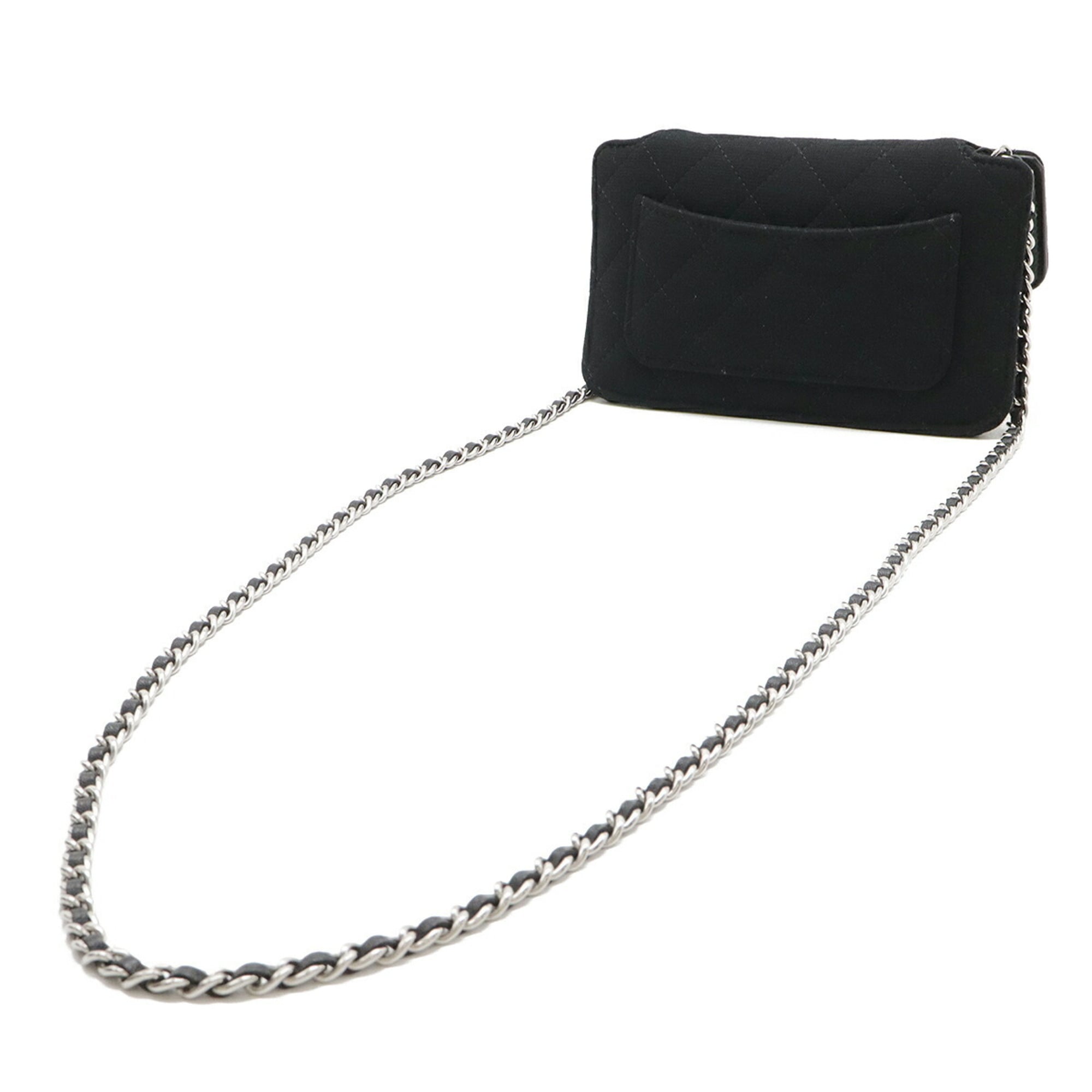 Chanel Black Gray Cotton Nylon Eco-Bag Tote Bag (Pre-Owned)