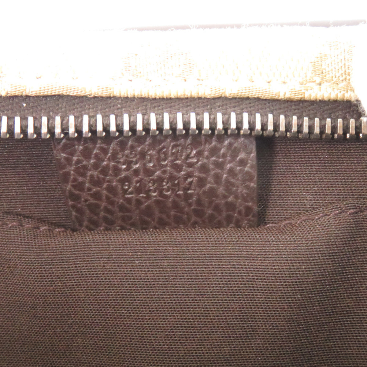 Gucci Beige Gg Canvas Sling Bag (Pre-Owned)