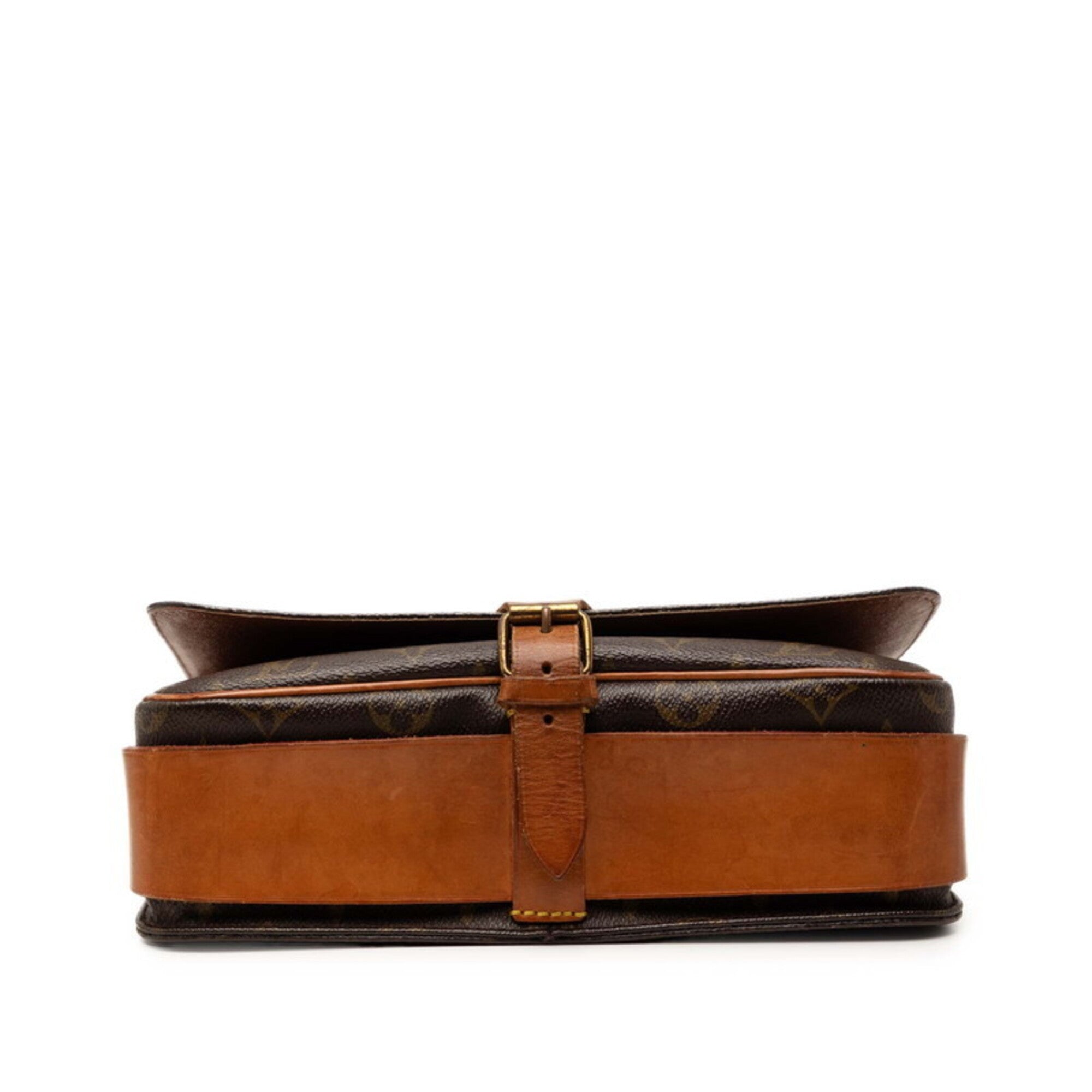 Louis Vuitton Brown Pvc Leather Shoulder Bag (Pre-Owned)