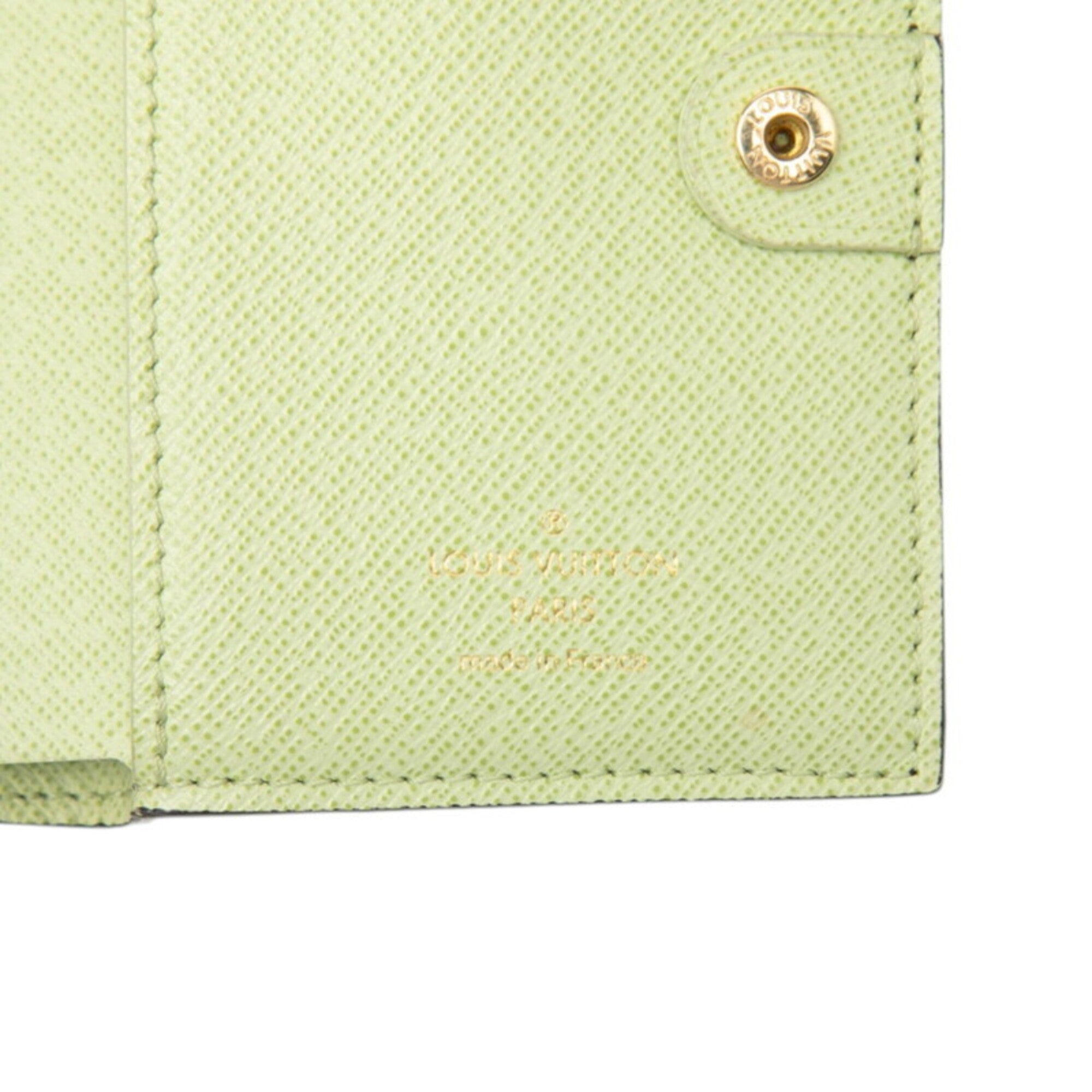 Louis Vuitton Brown Vert Pvc Wallet (Bi-Fold) (Pre-Owned)