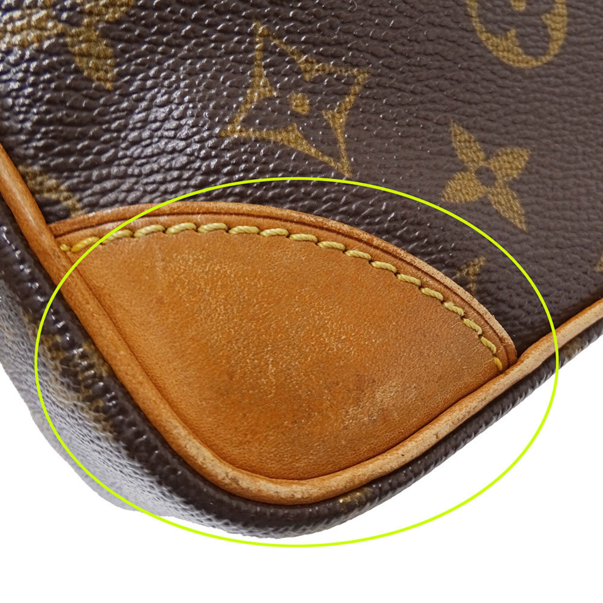 Louis Vuitton Brown Monogram Canvas Shoulder Bag (Pre-Owned)