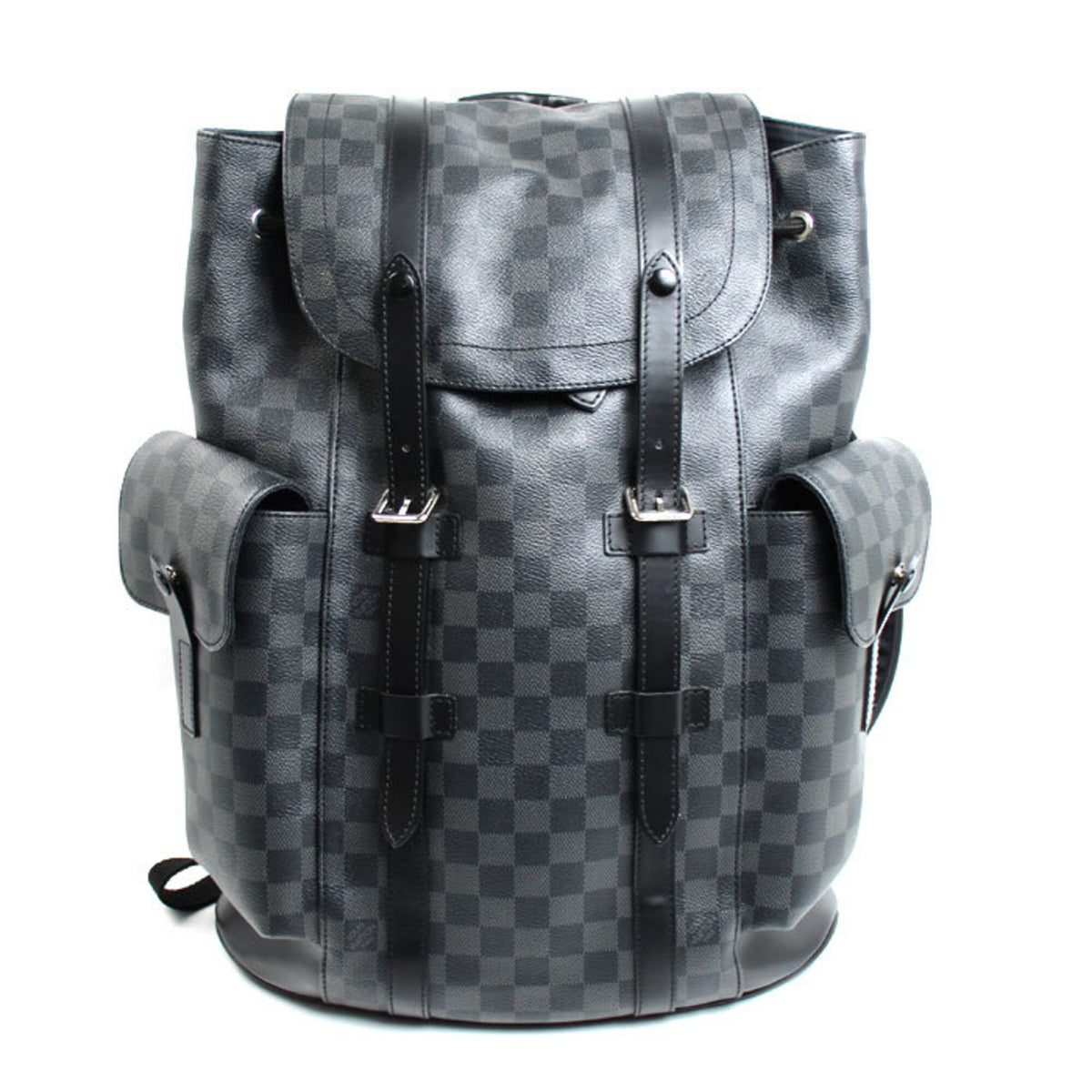 Louis Vuitton Black Damier Graphite Backpack (Pre-Owned)