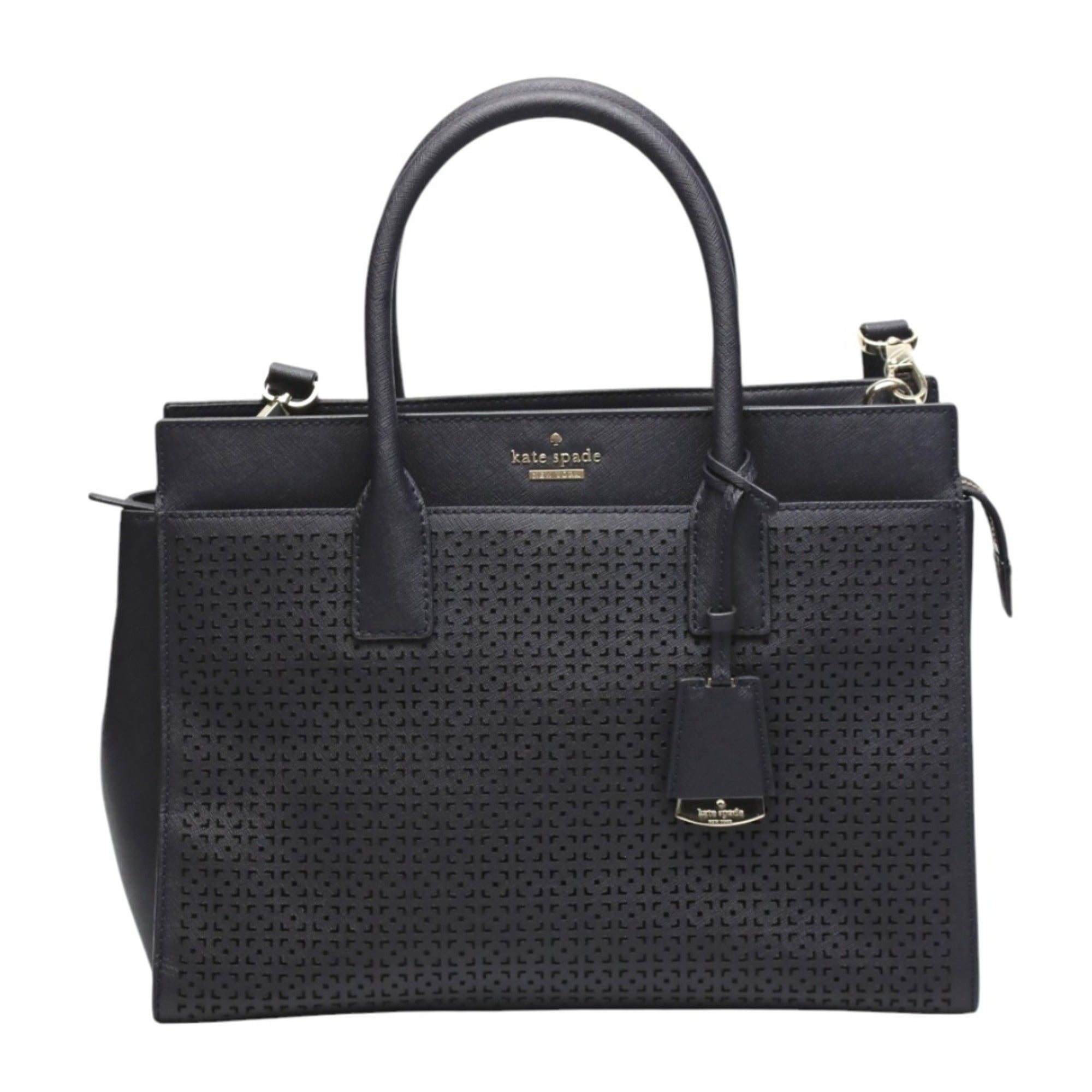 Kate Spade Navy Handbag Shoulder Bag (Pre-Owned)