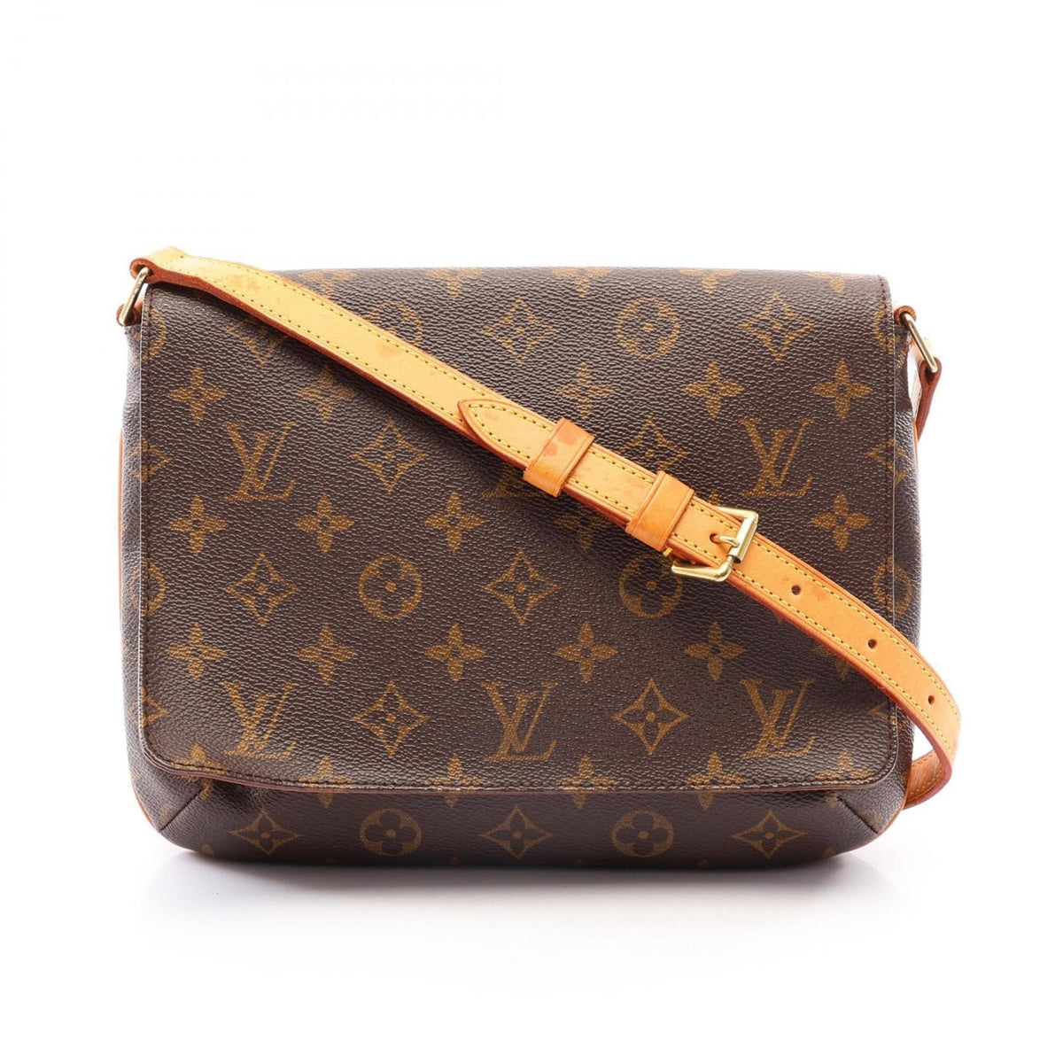Louis Vuitton Brown Monogram Monogram Leather Handbag Shoulder Bag (Pre-Owned)