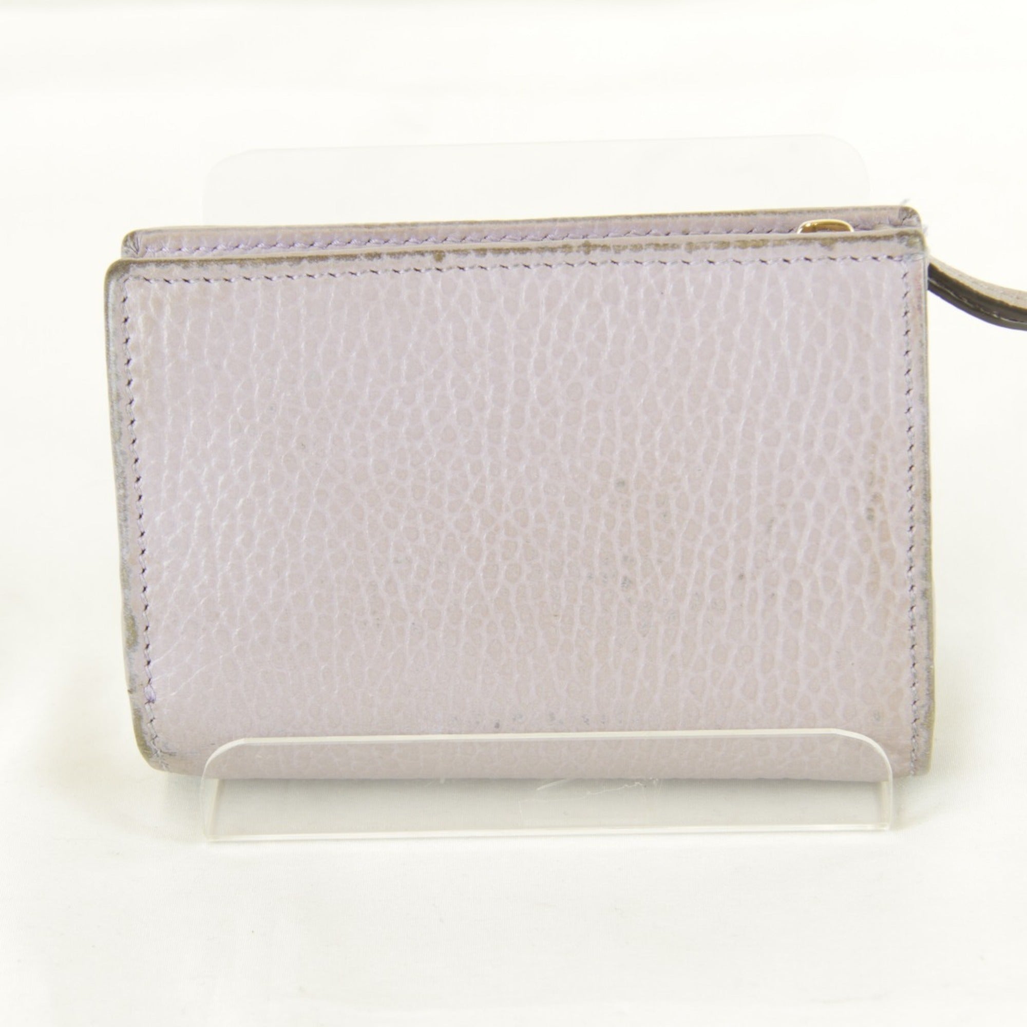 Gucci Purple Leather Wallet (Bi-Fold) (Pre-Owned)