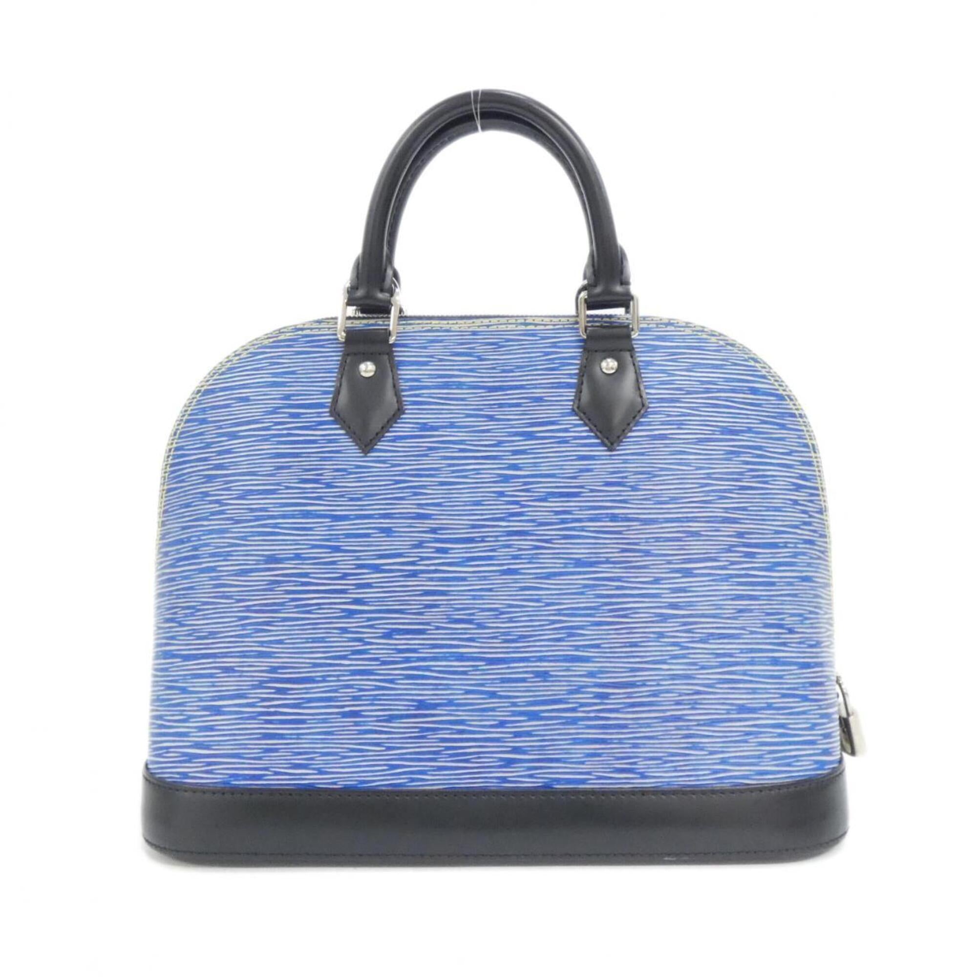 Louis Vuitton Blue Leather Handbag (Pre-Owned)