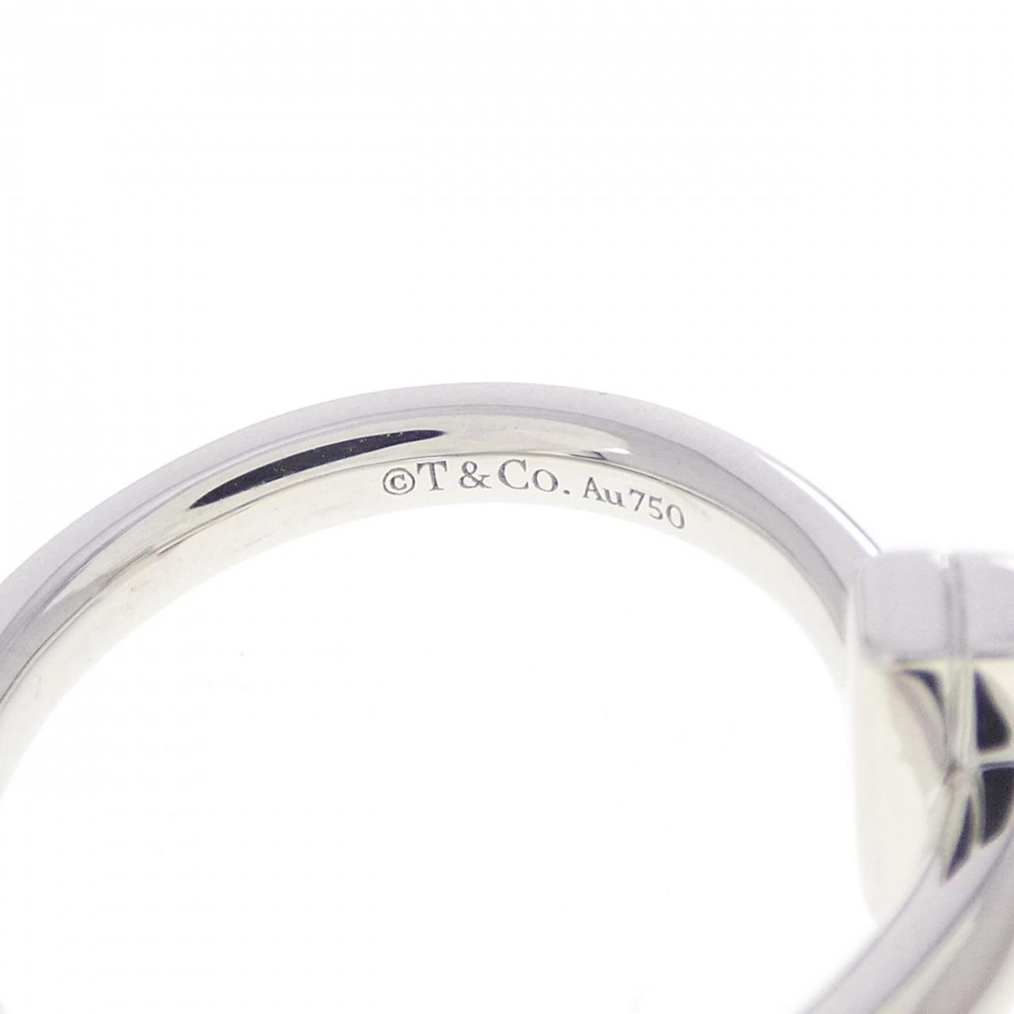 Tiffany White Gold (18K) Band Ring (Pre-Owned)