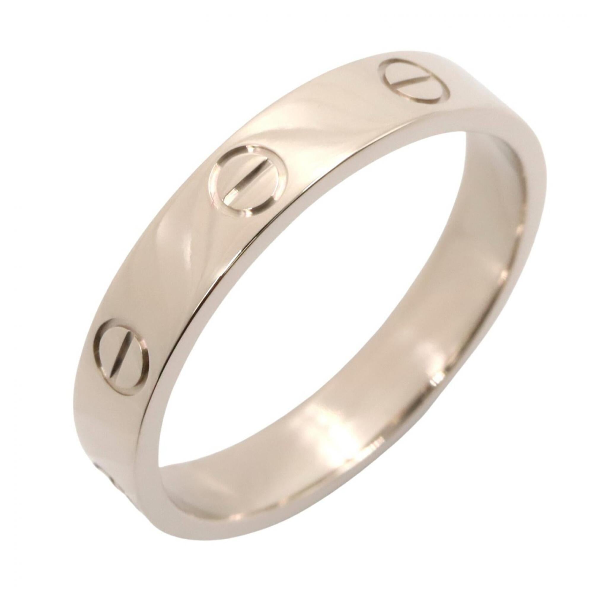 Cartier Silver White Gold (18K) Band Ring (Pre-Owned)