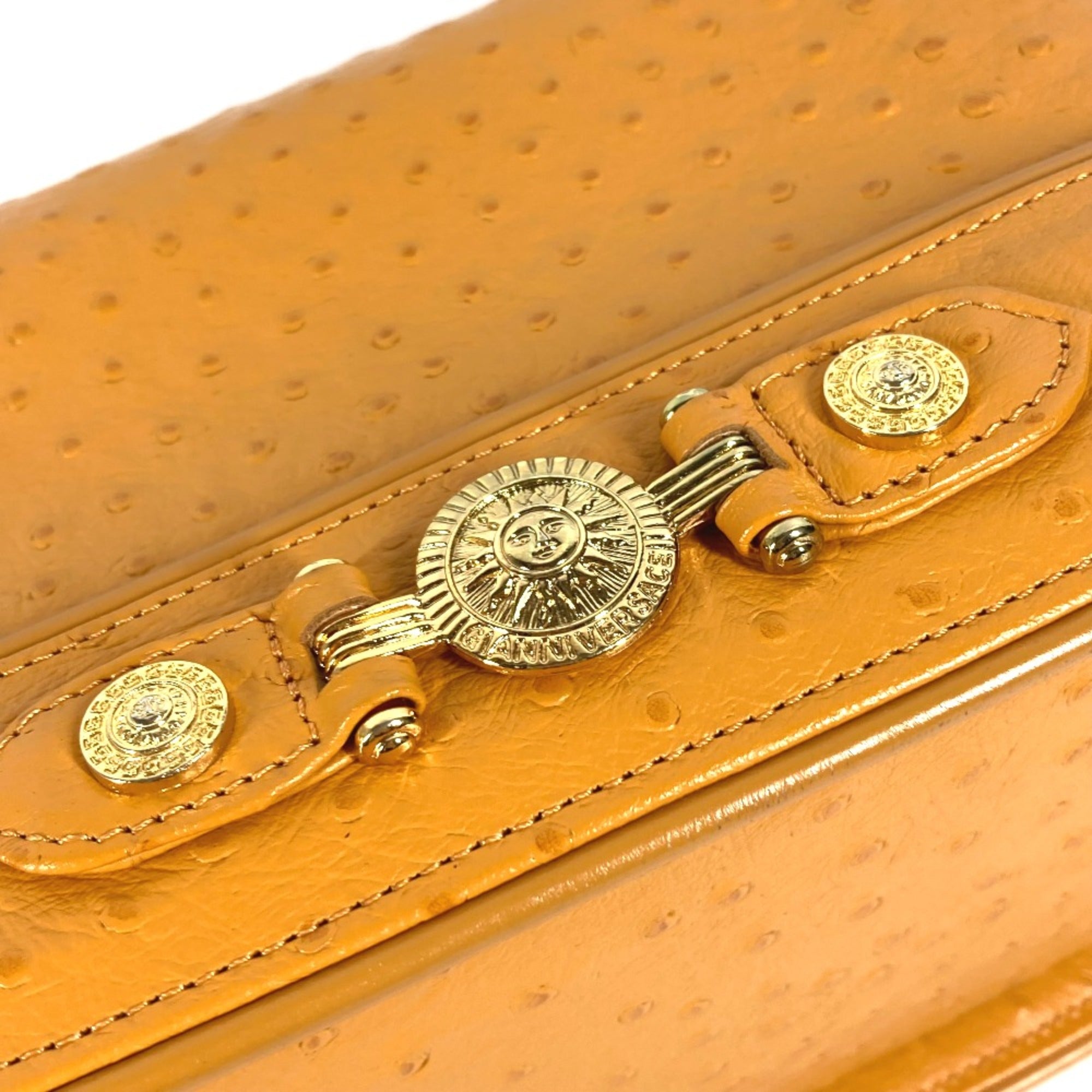 Versace Orange Other Handbag (Pre-Owned)