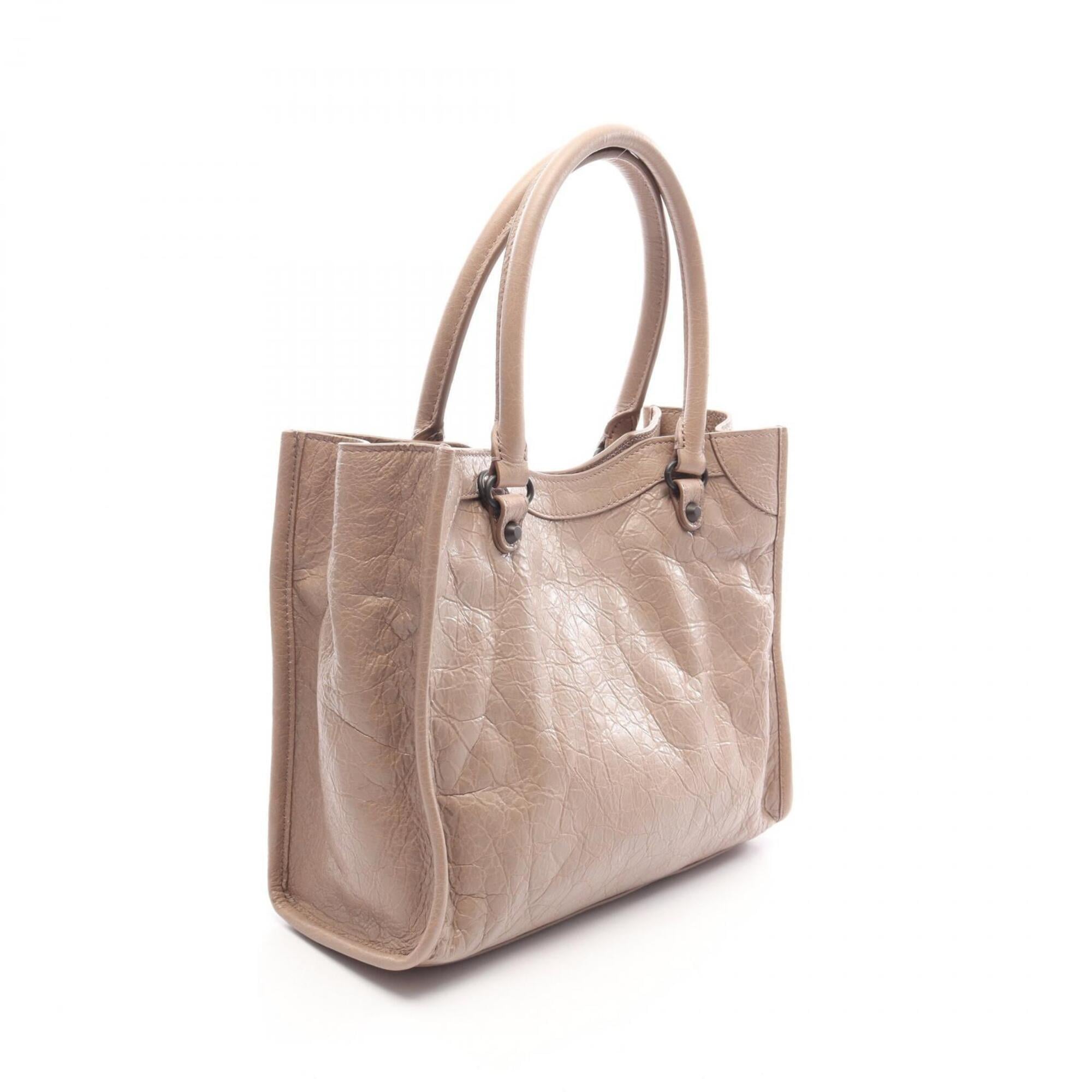Balenciaga Beige Leather Handbag (Pre-Owned)