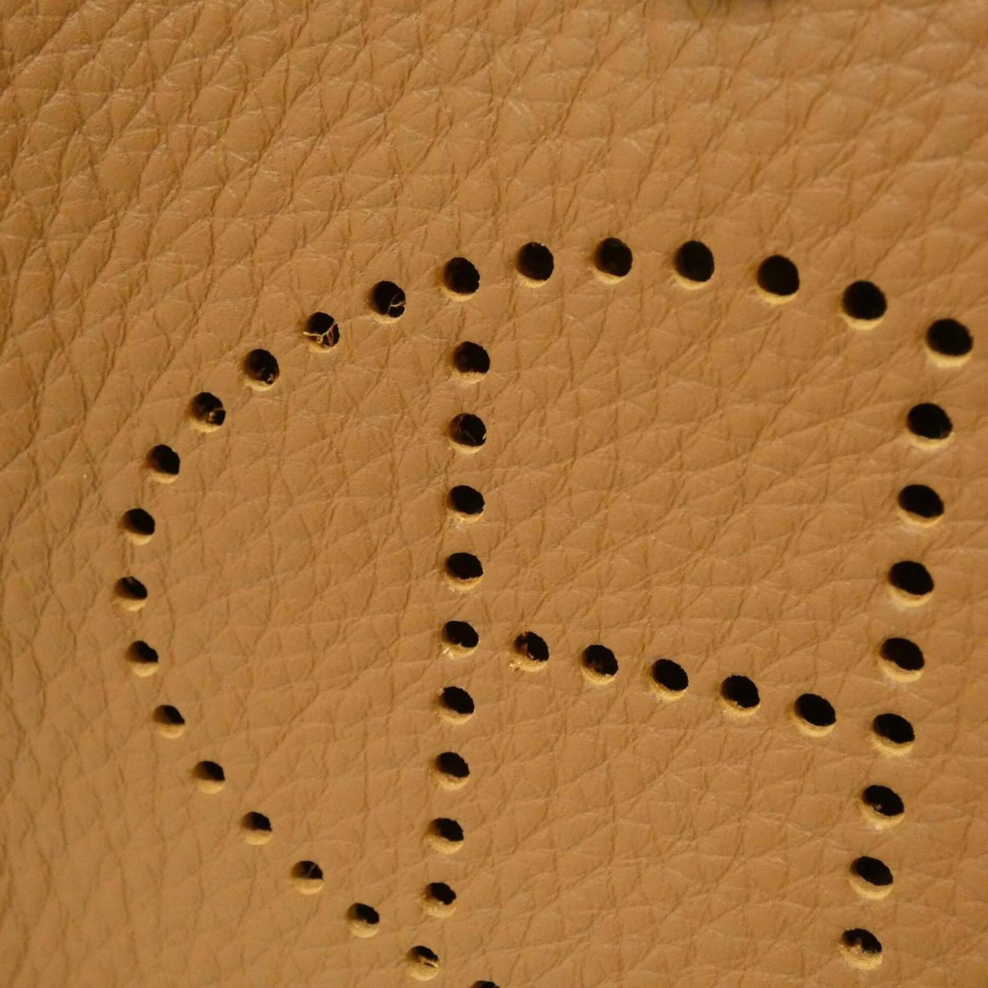 Hermes Brown Taurillon Clemence Leather Shoulder Bag (Pre-Owned)