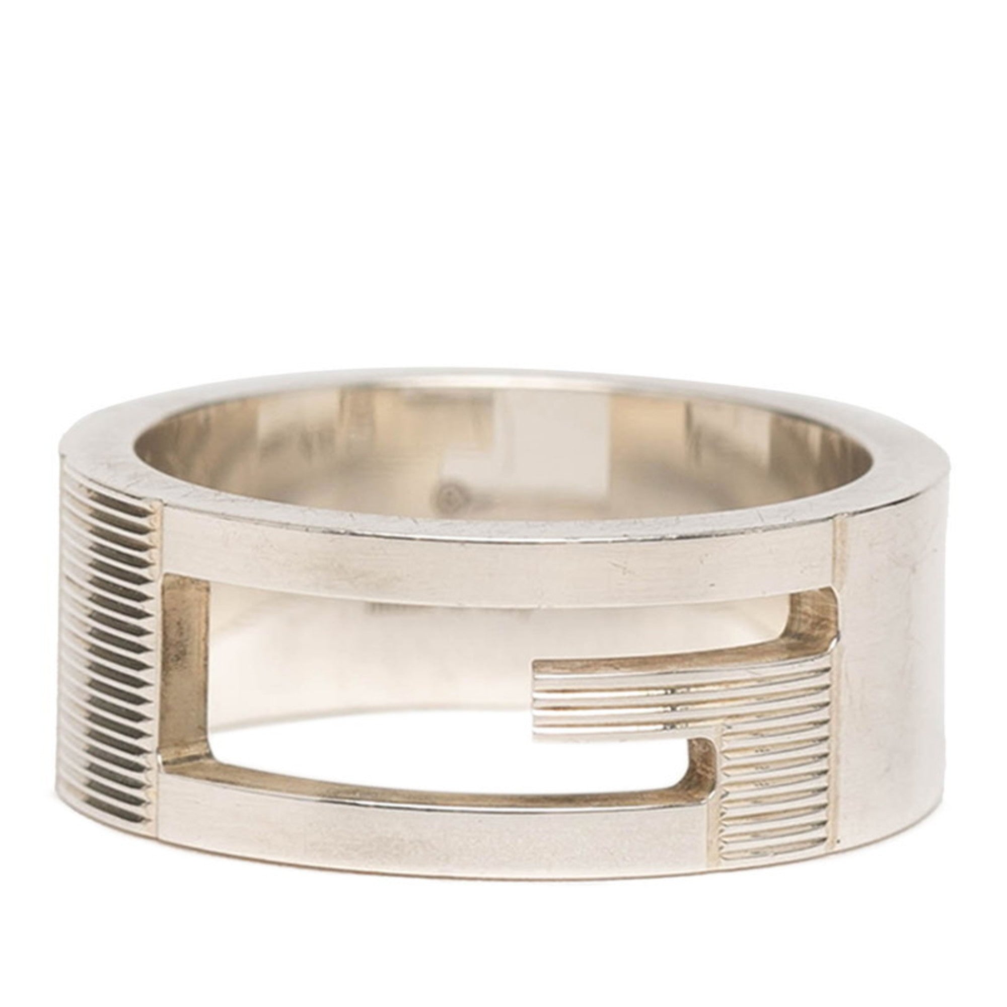 Gucci Silver 925 Band Ring (Pre-Owned)