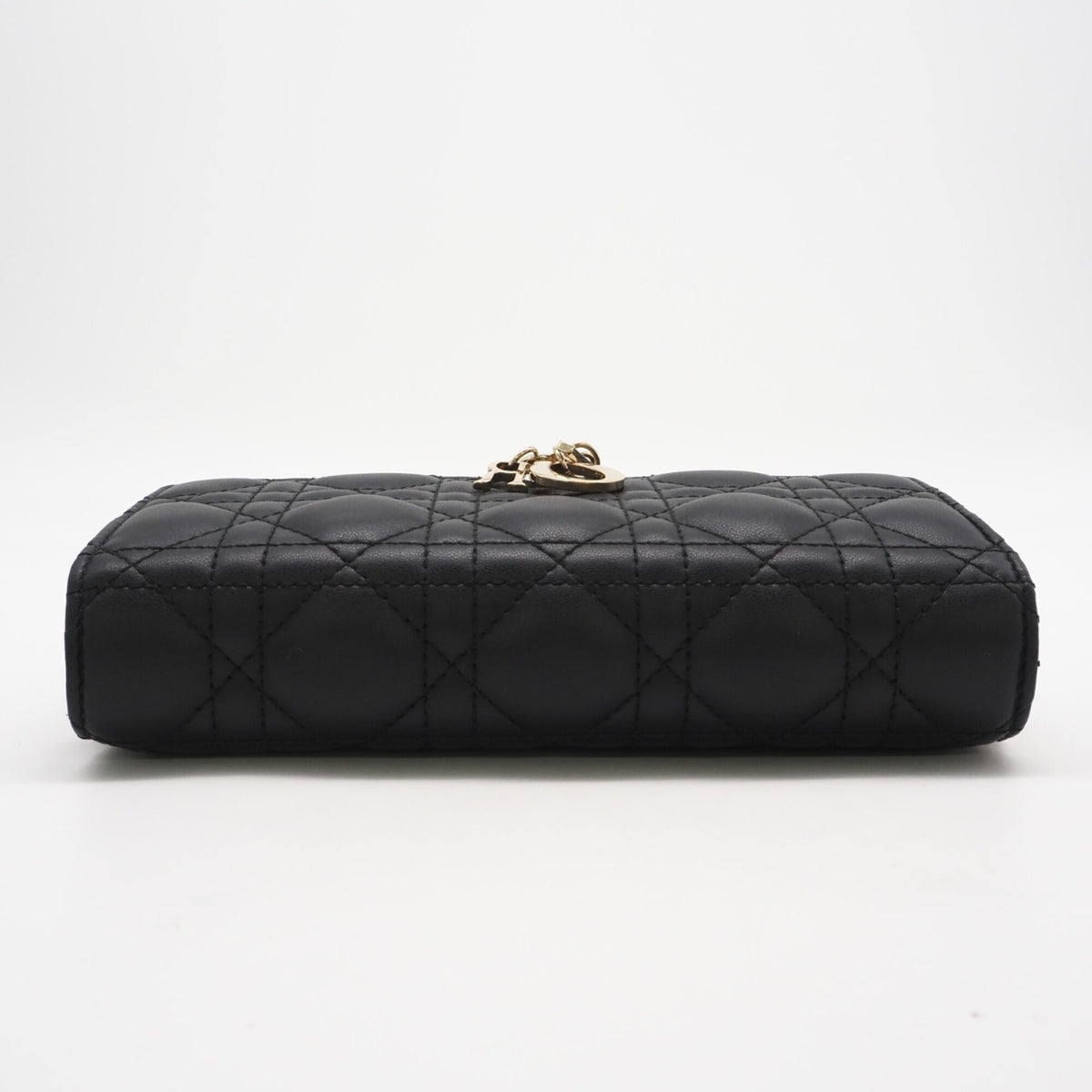 Christian Dior Black Leather Shoulder Bag (Pre-Owned)