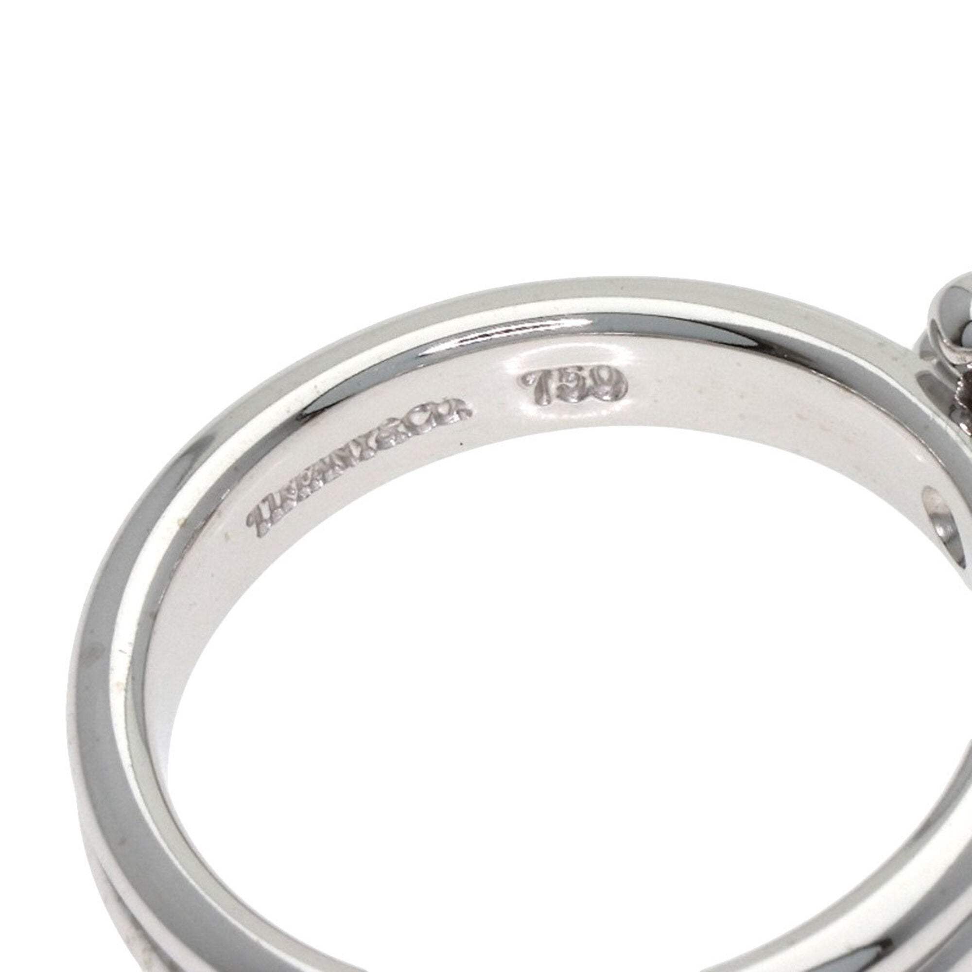Tiffany White Gold White Gold (18K) Band Ring (Pre-Owned)