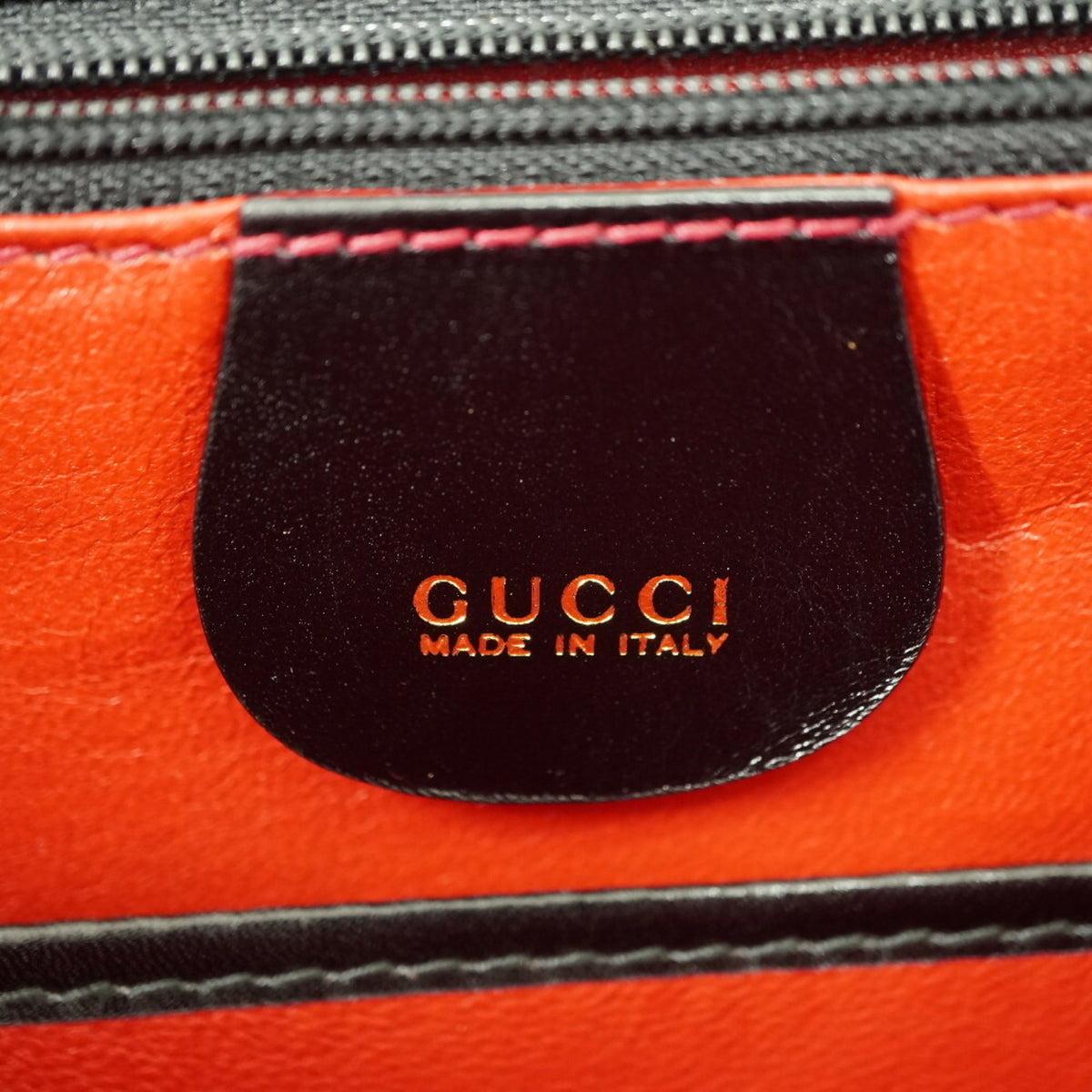 Gucci Black Leather Handbag (Pre-Owned)