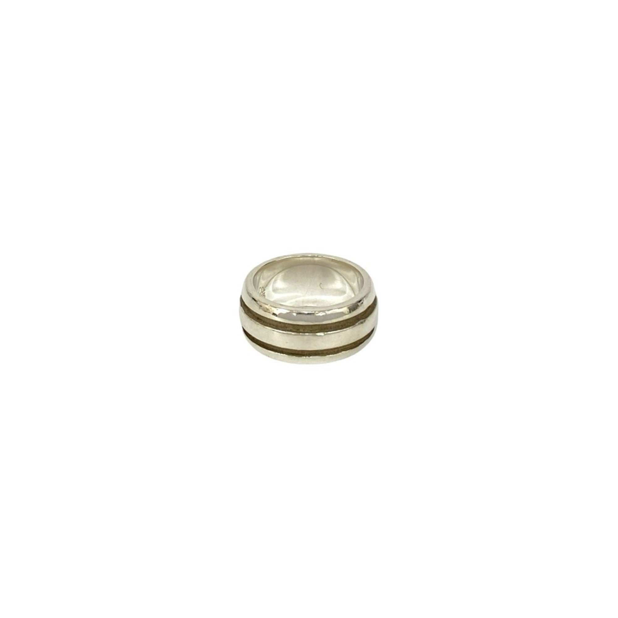 Tiffany Silver Silver 925 Band Ring (Pre-Owned)