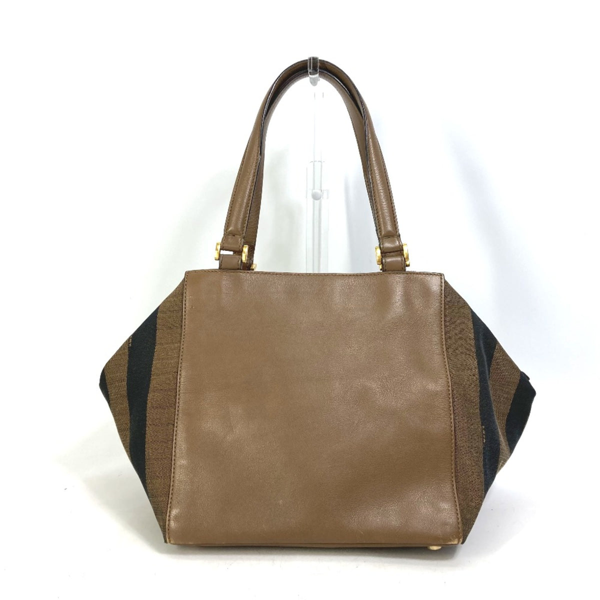 Fendi Brown Leather Handbag (Pre-Owned)