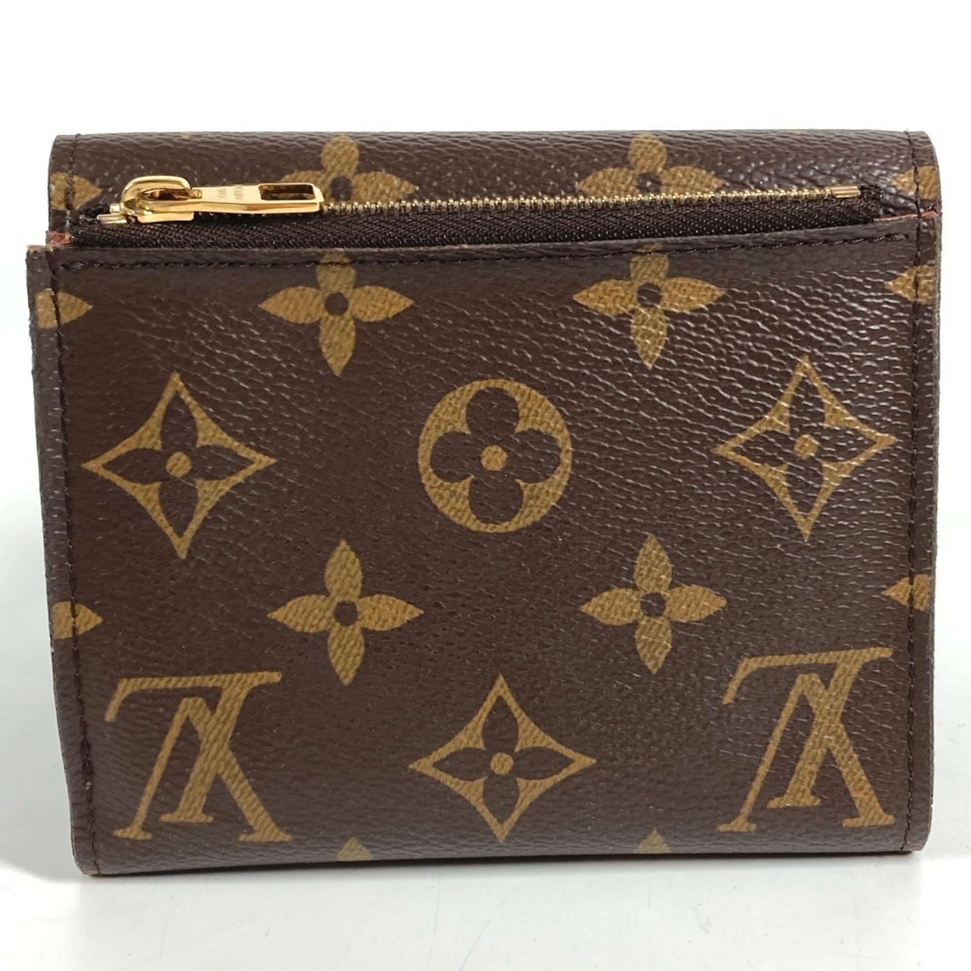 Louis Vuitton Brown Monogram Canvas Card Wallet (Pre-Owned)