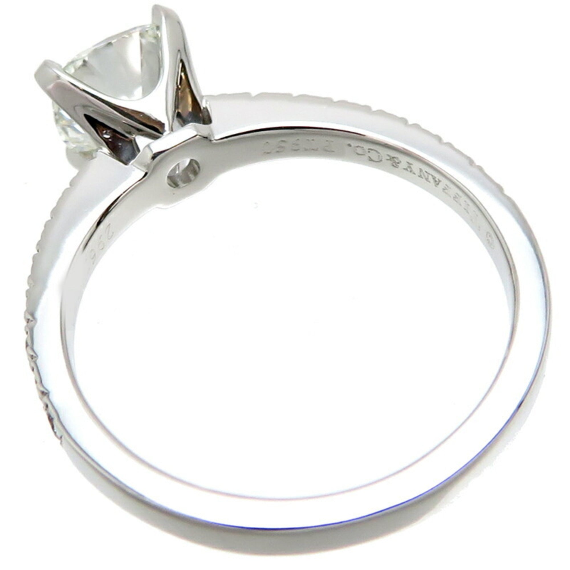 Tiffany Platinum 950 Band Ring (Pre-Owned)
