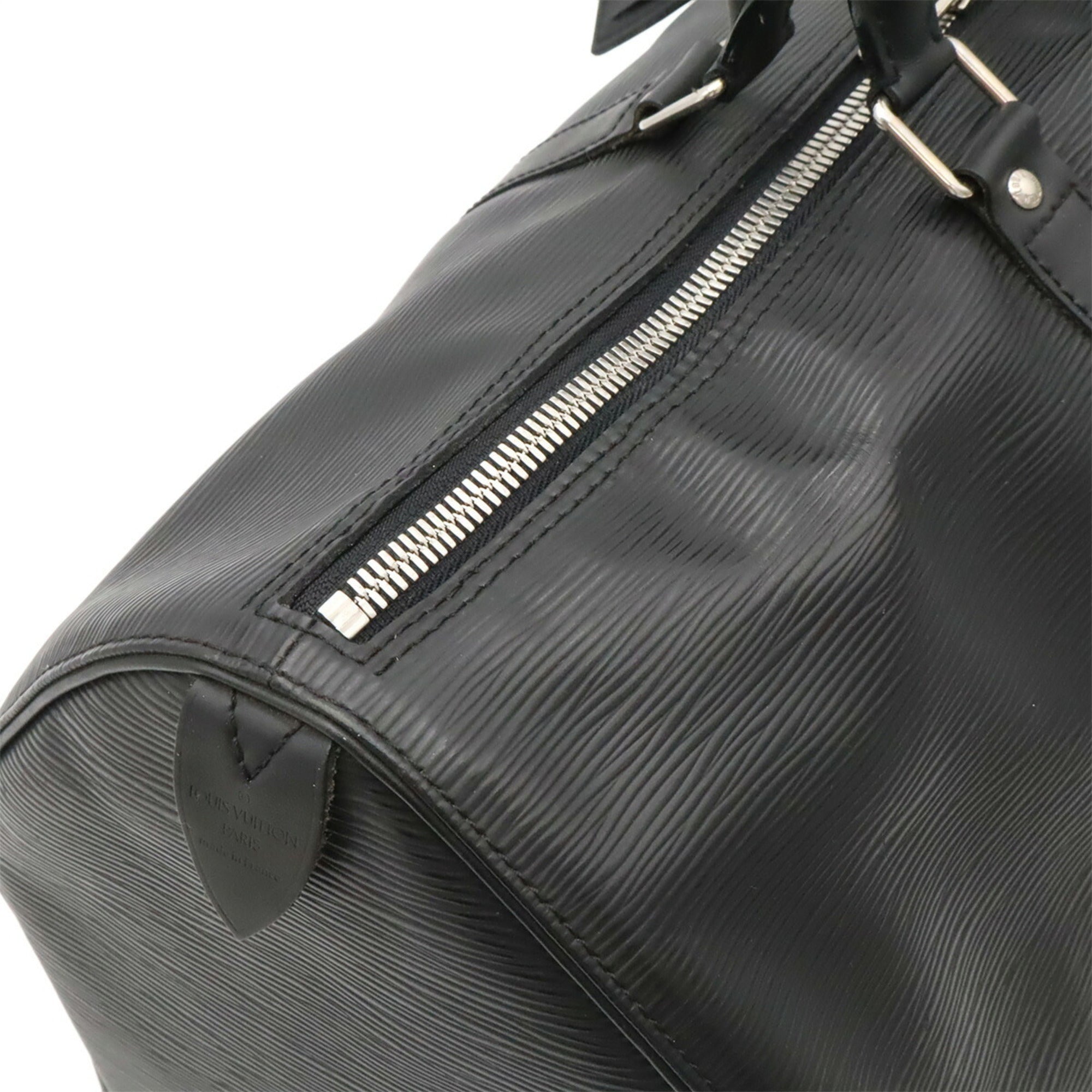 Louis Vuitton Black Noir Epi Leather Boston Bag (Pre-Owned)