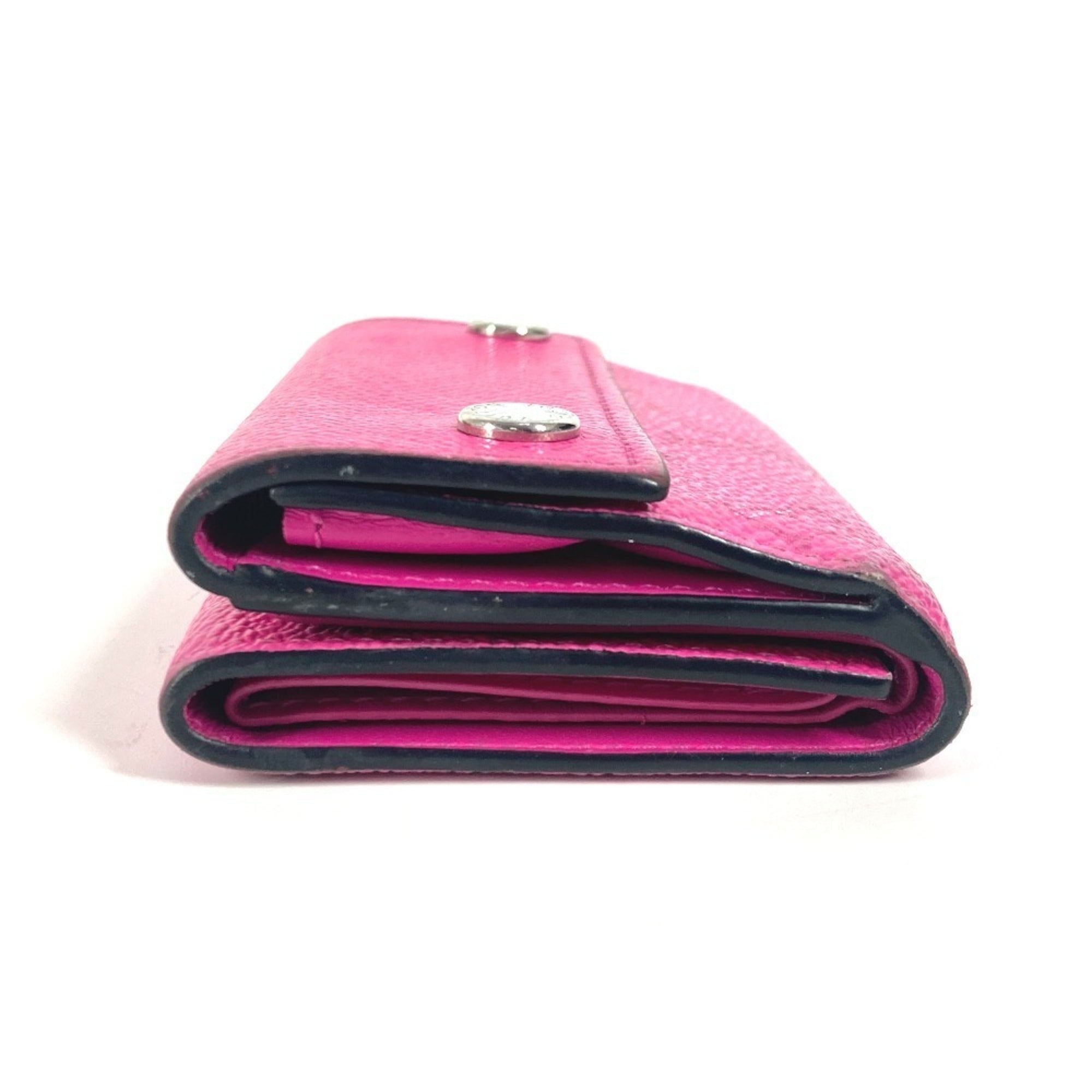 Louis Vuitton Pink Taiga Leather Wallet (Tri-Fold) (Pre-Owned)