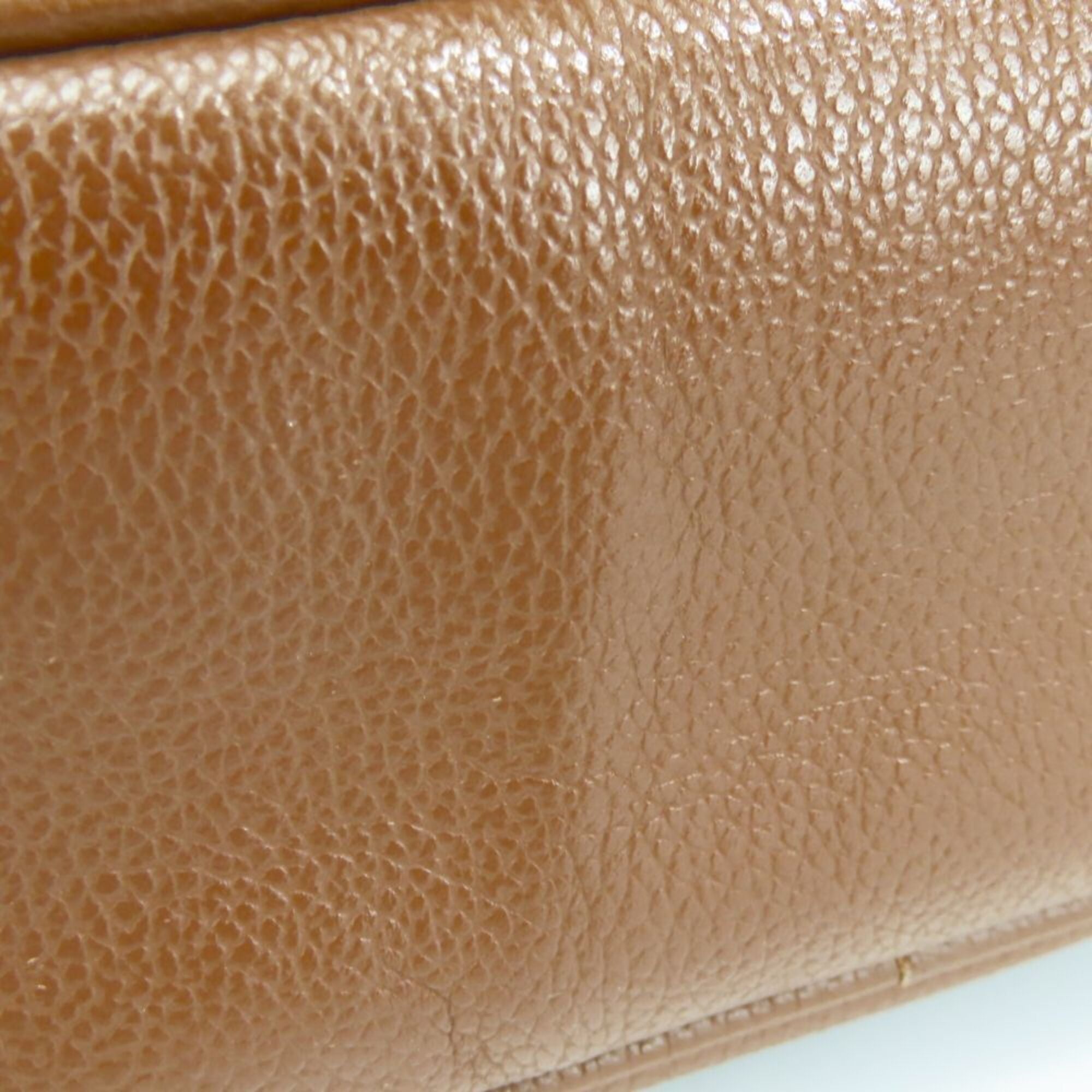 Coach Brown Leather Shoulder Bag (Pre-Owned)