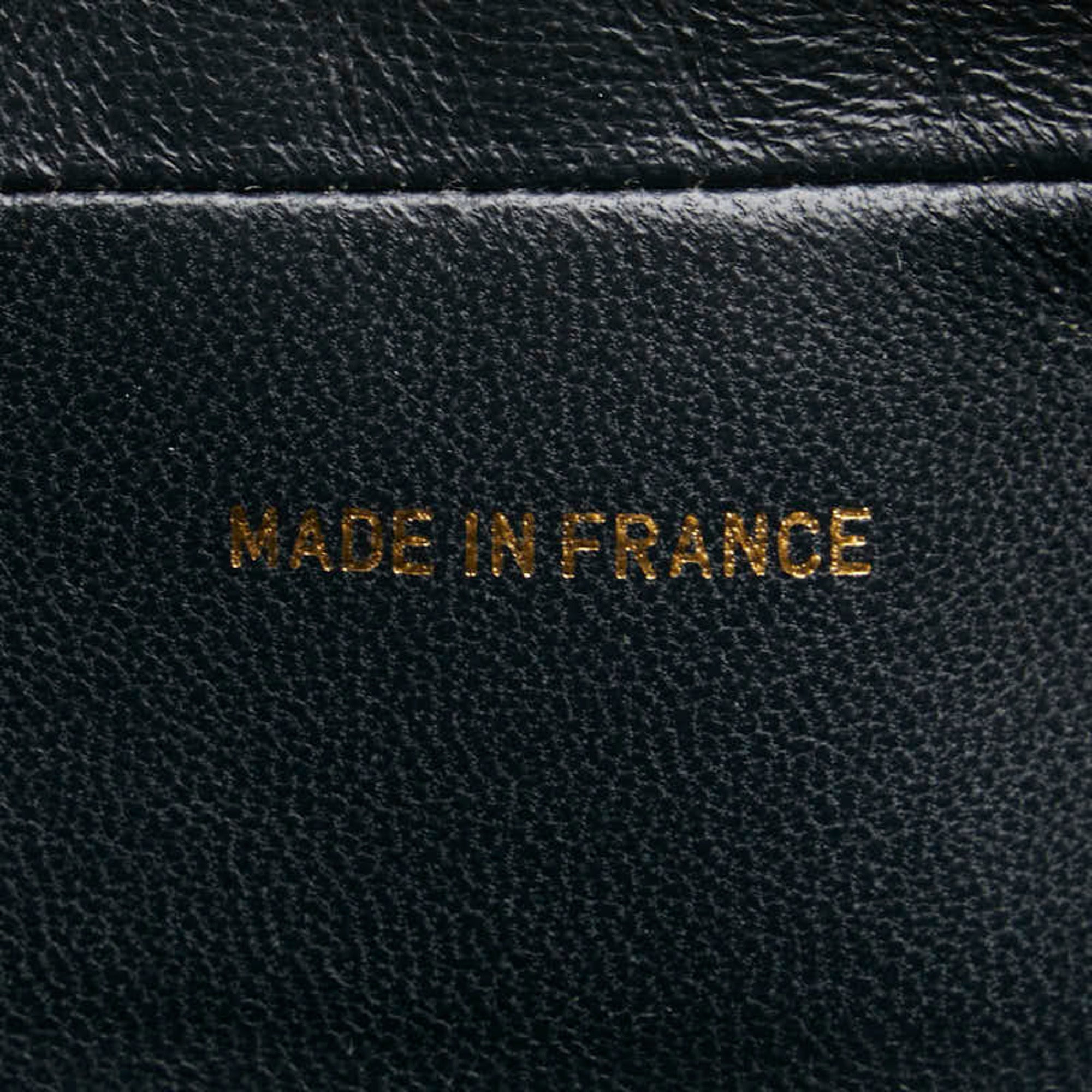 Chanel Black Leather Shoulder Bag (Pre-Owned)
